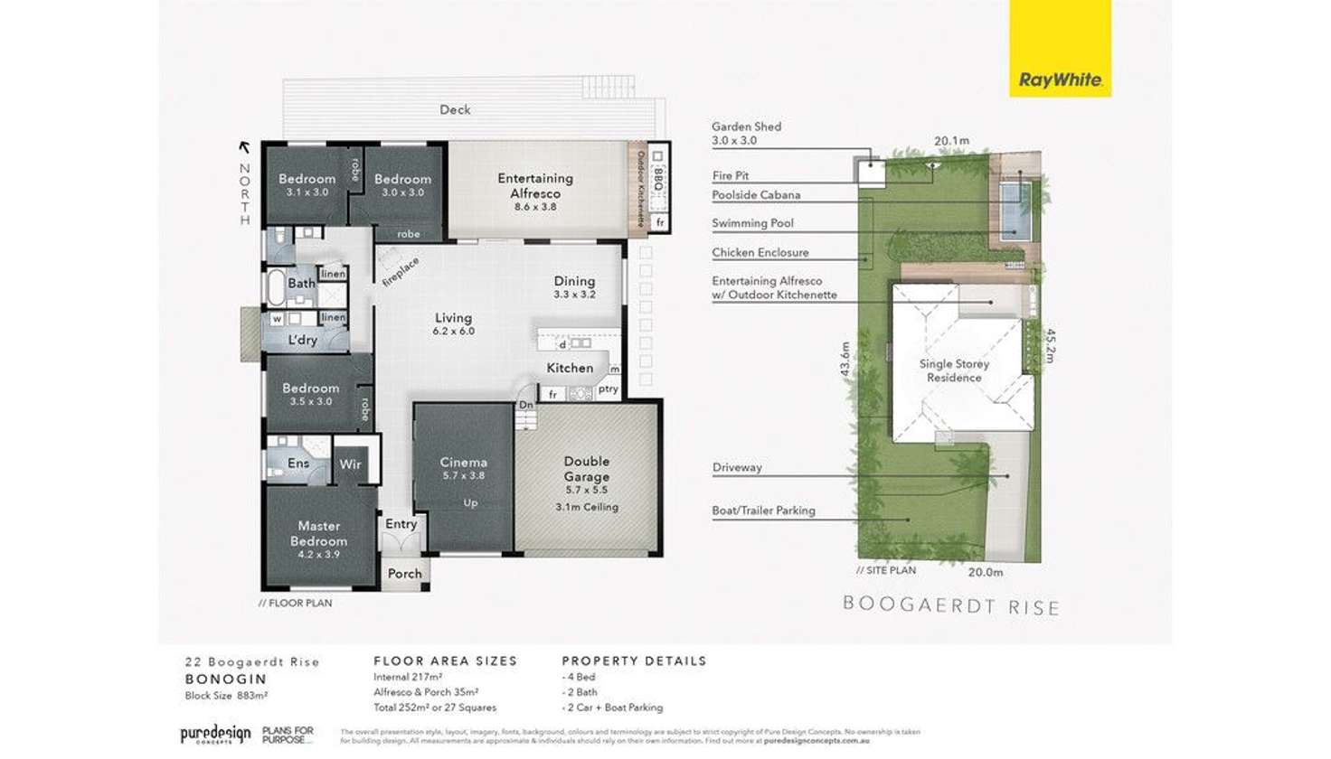 Floorplan of Homely house listing, 22 Boogaerdt Rise, Bonogin QLD 4213