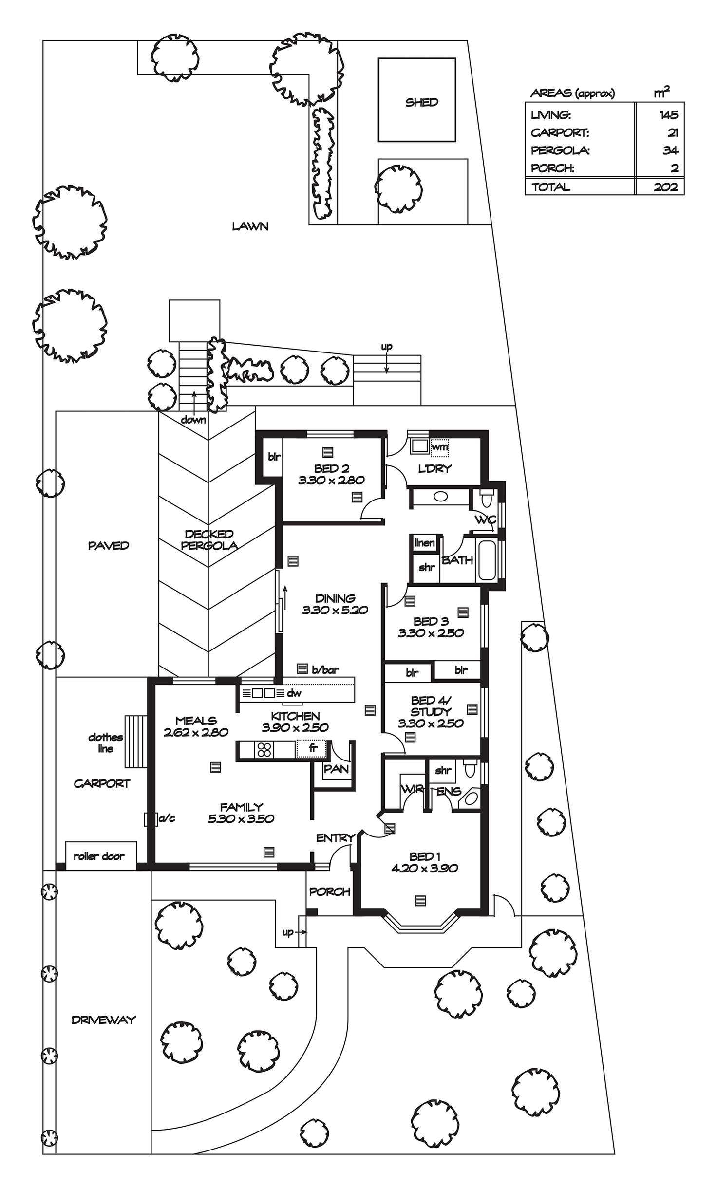 Floorplan of Homely house listing, 15 Lindsay Avenue, Valley View SA 5093