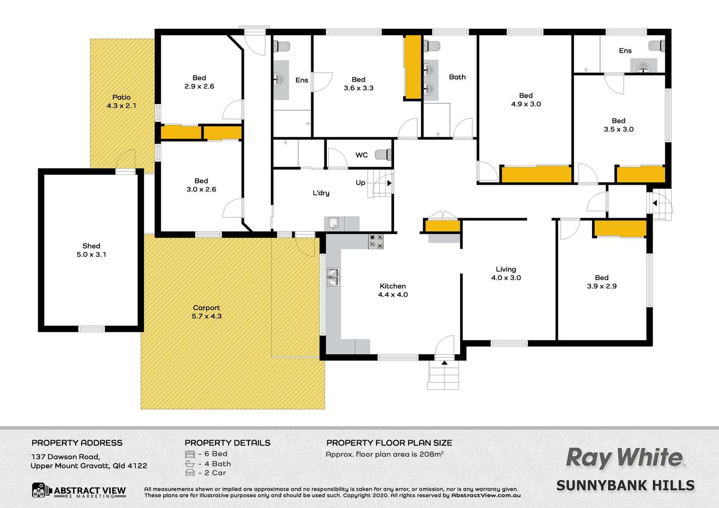 Floorplan of Homely house listing, 137 Dawson Road, Upper Mount Gravatt QLD 4122