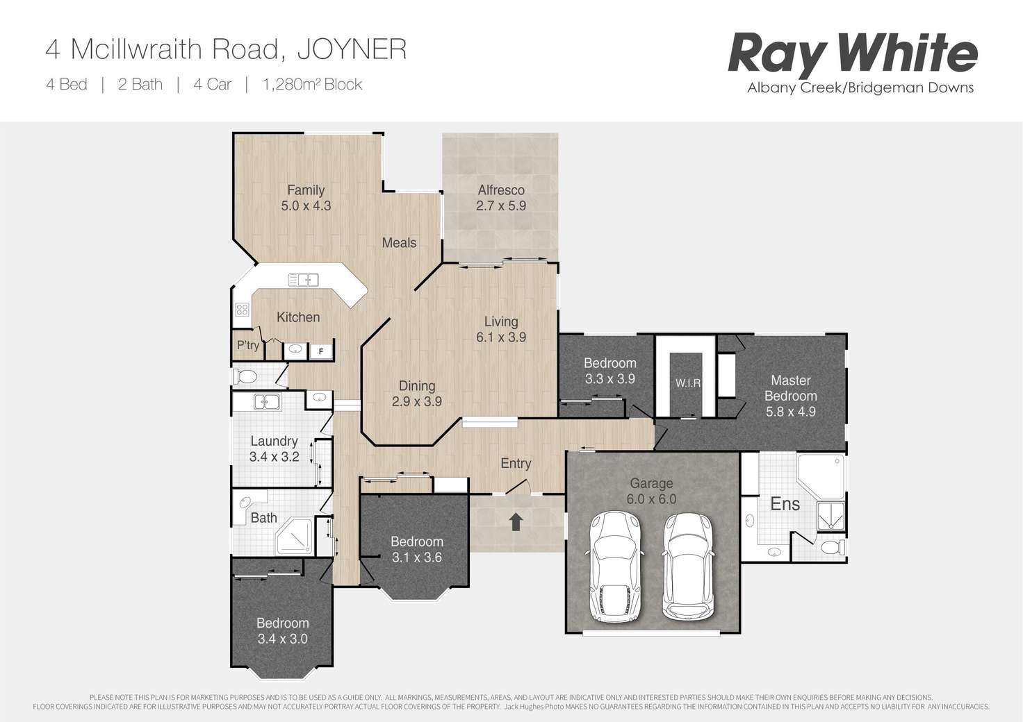 Floorplan of Homely house listing, 4 Mcillwraith Road, Joyner QLD 4500