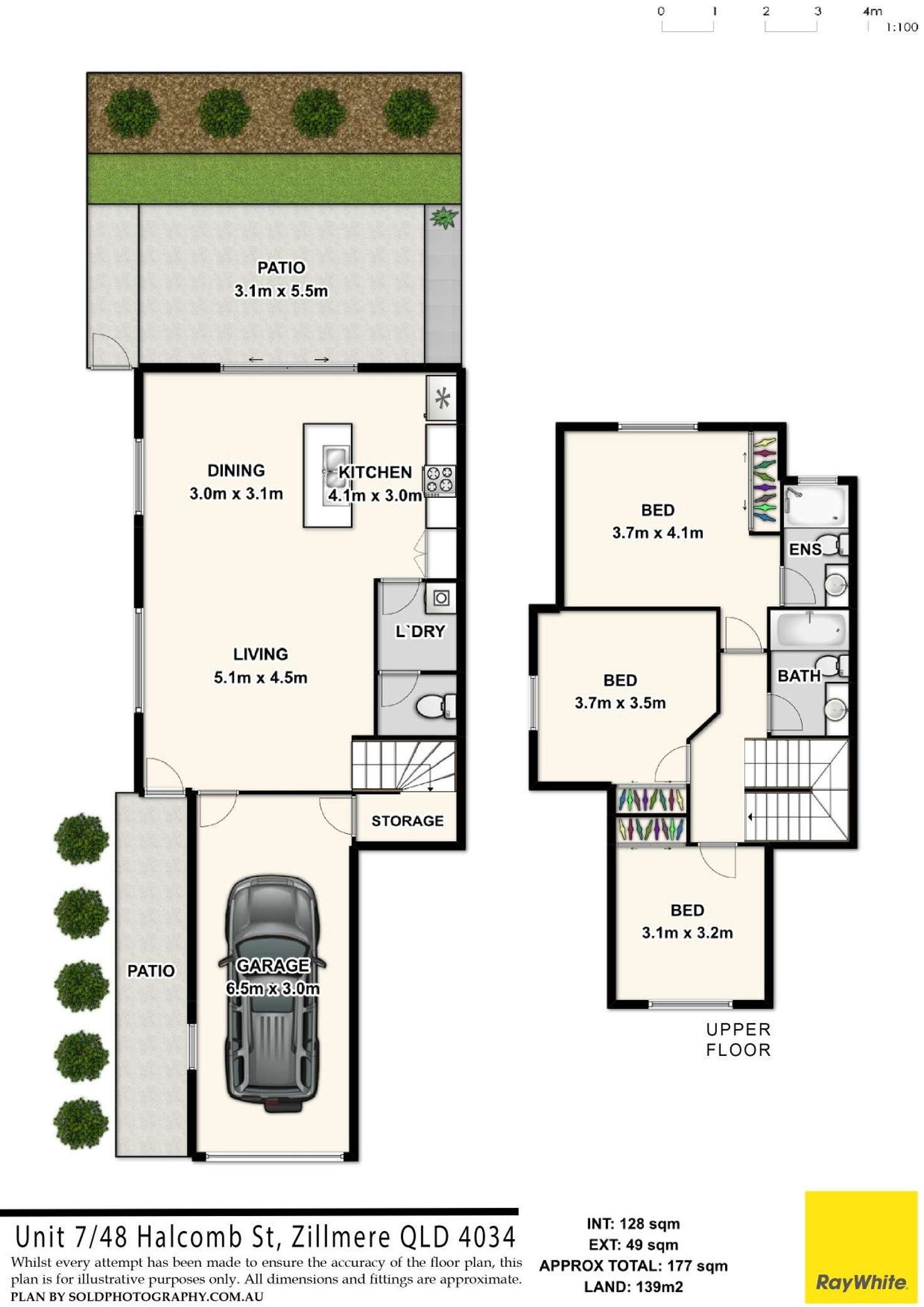 Floorplan of Homely house listing, 7/48 Halcomb Street, Zillmere QLD 4034