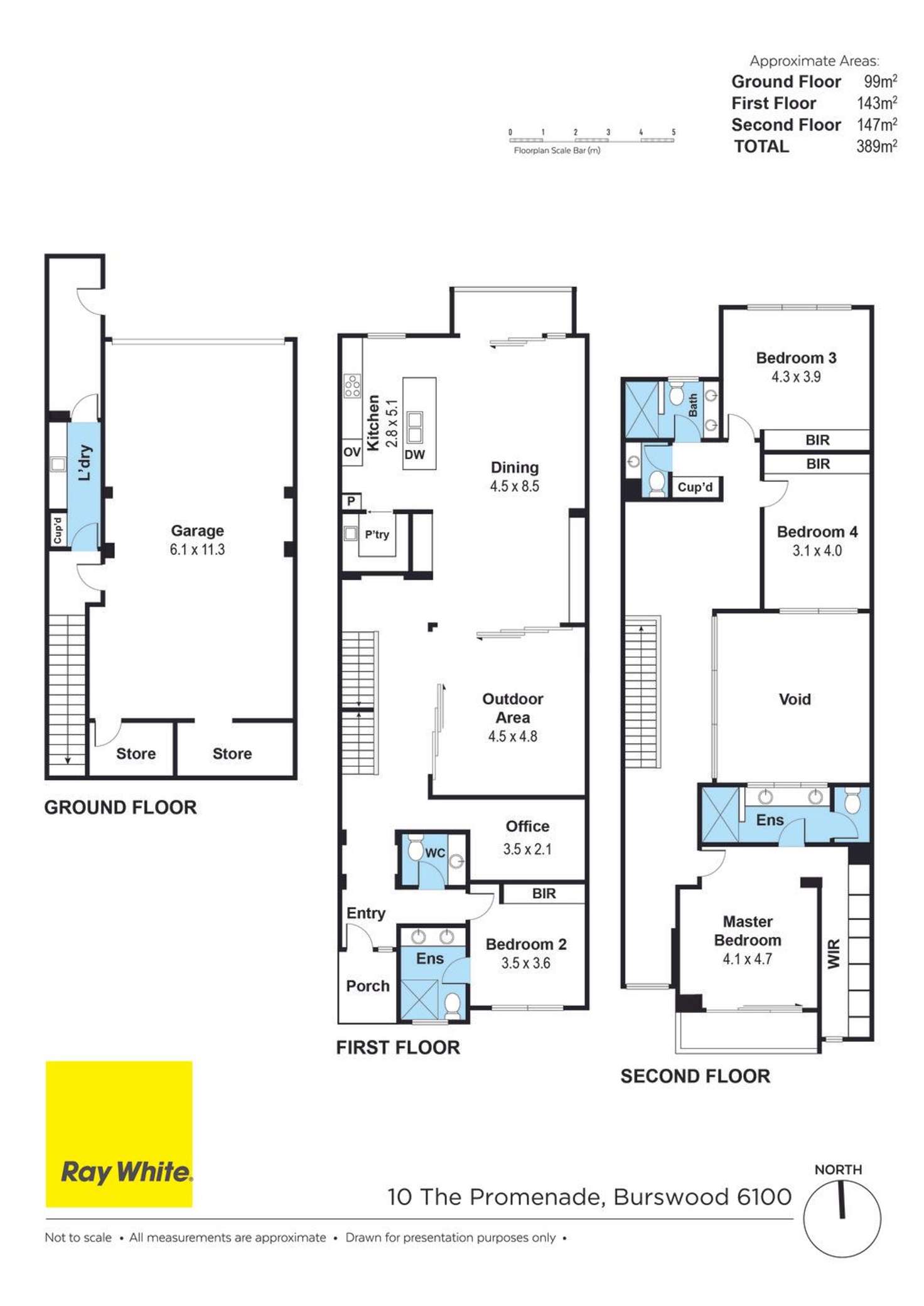 Floorplan of Homely house listing, 10 The Promenade, Burswood WA 6100