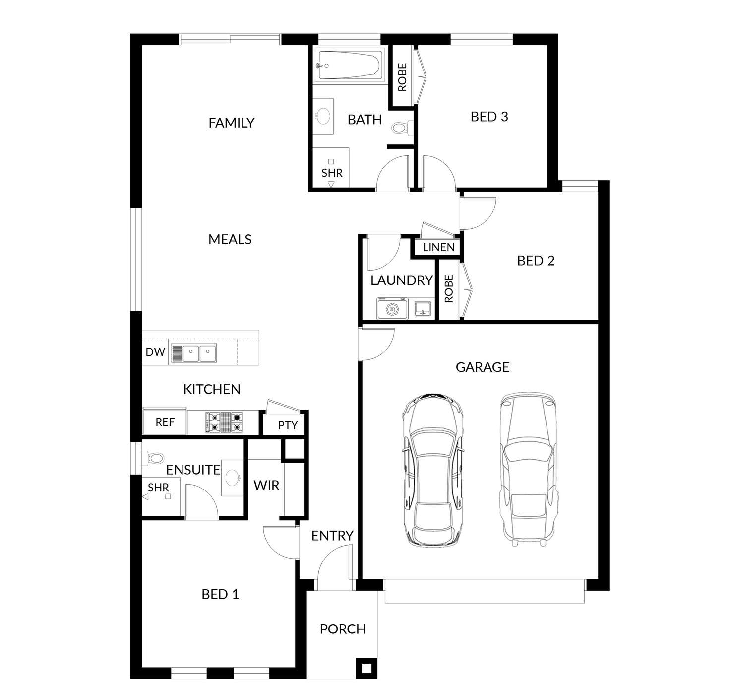 Floorplan of Homely house listing, 3/421 Walnut Avenue, Mildura VIC 3500