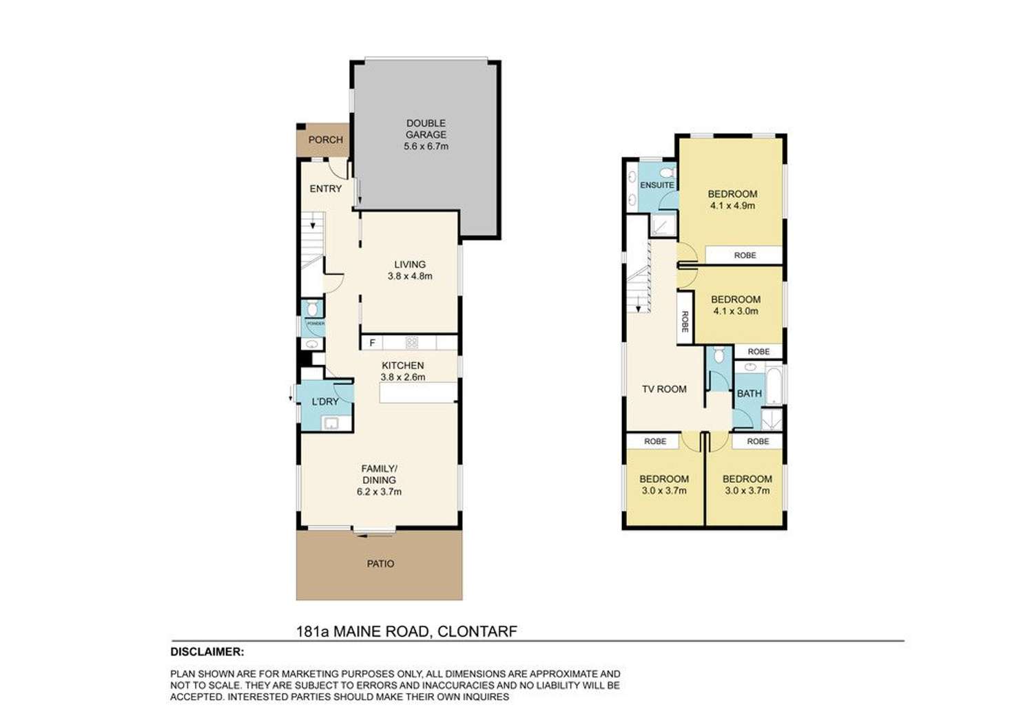 Floorplan of Homely house listing, 181a Maine Road, Clontarf QLD 4019