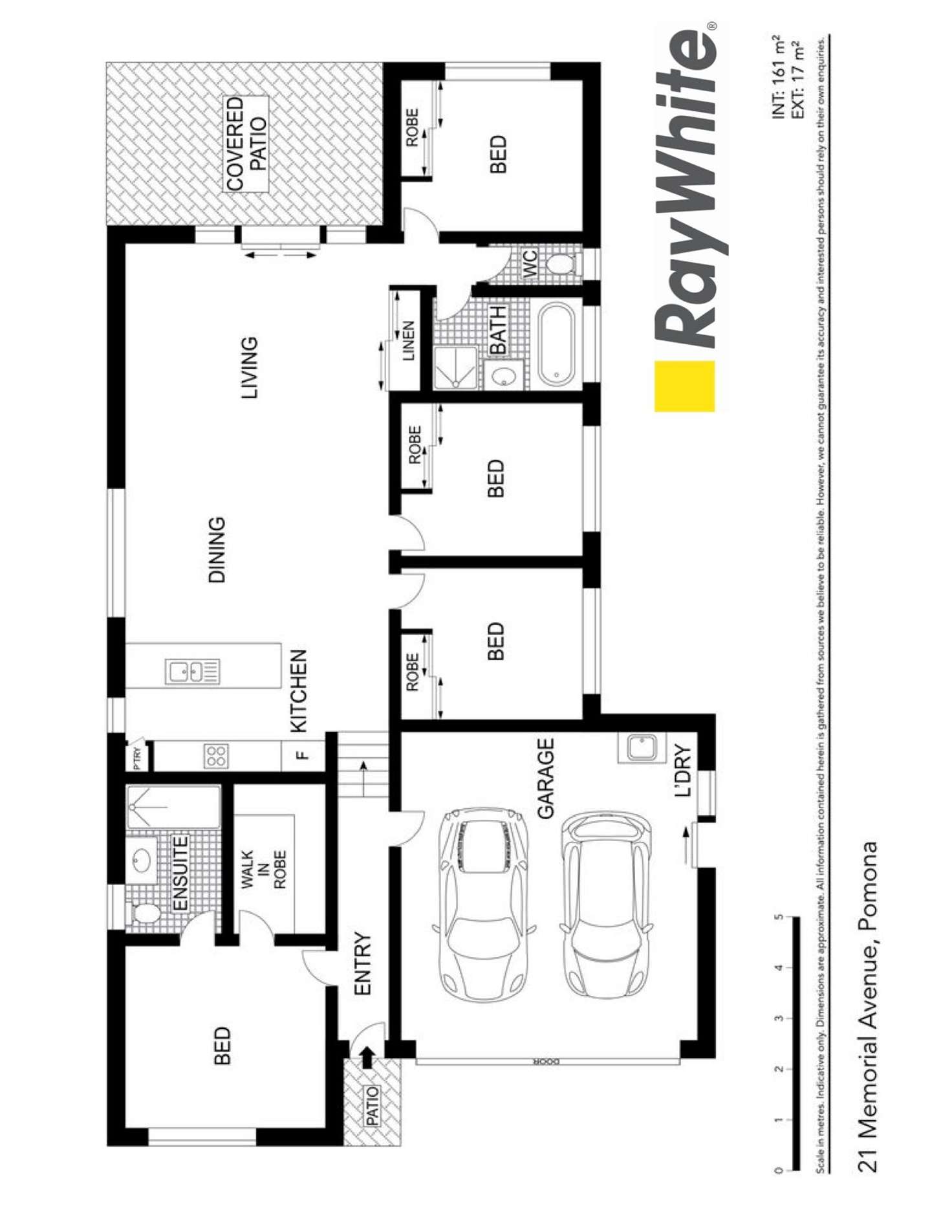Floorplan of Homely house listing, 21 Memorial Avenue, Pomona QLD 4568