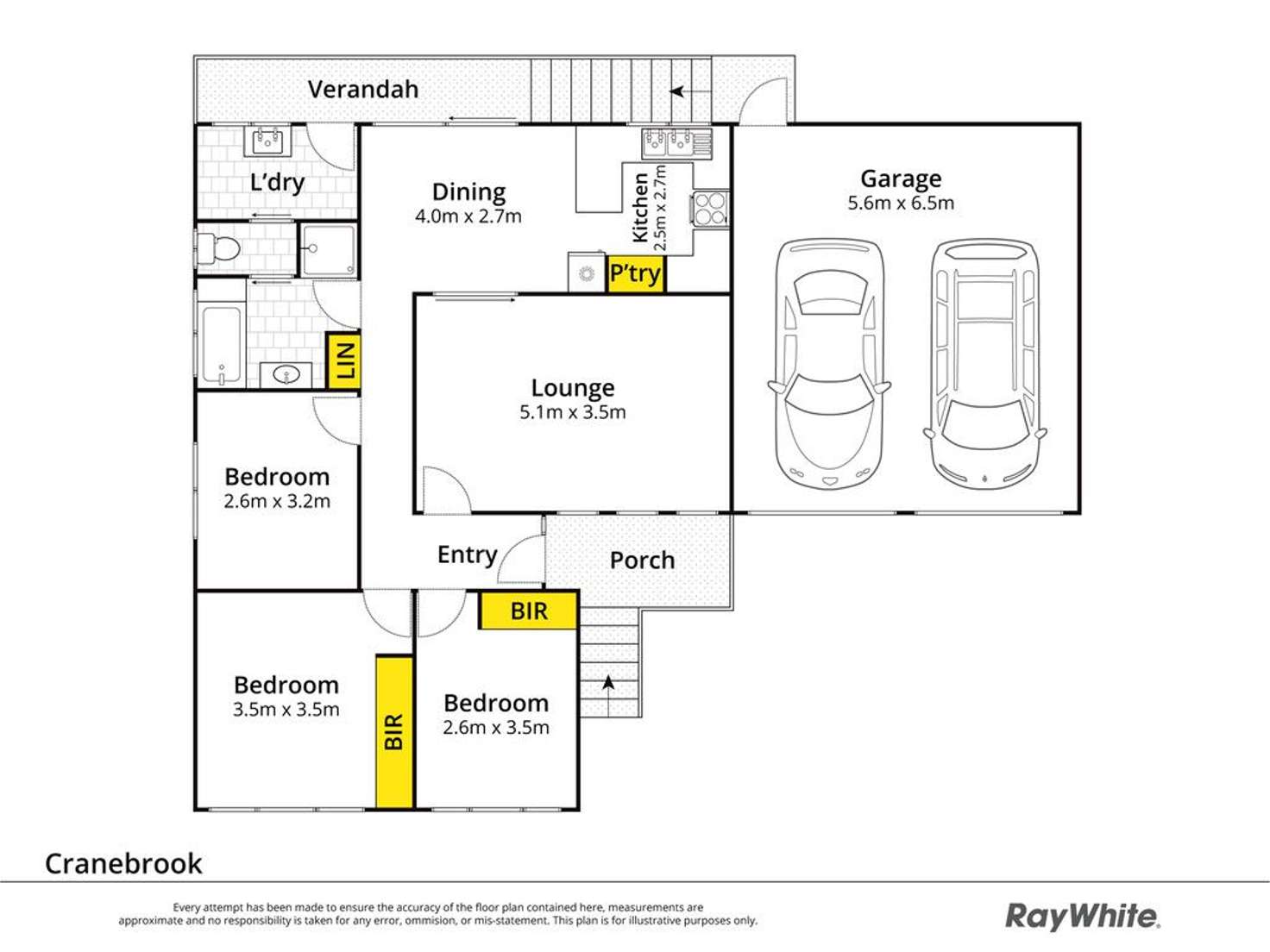 Floorplan of Homely house listing, 16 Kanina Place, Cranebrook NSW 2749