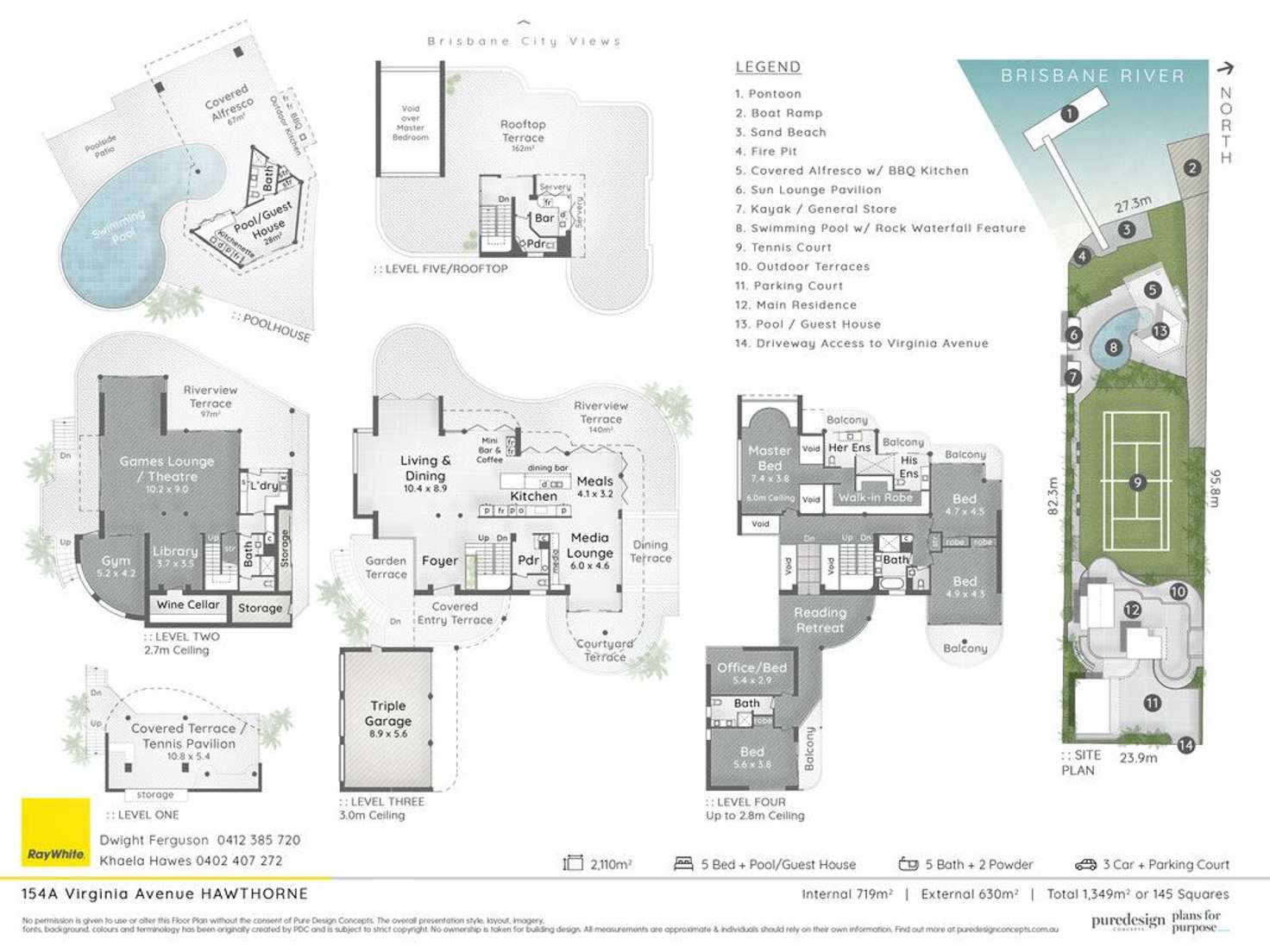 Floorplan of Homely house listing, 154A Virginia Avenue, Hawthorne QLD 4171