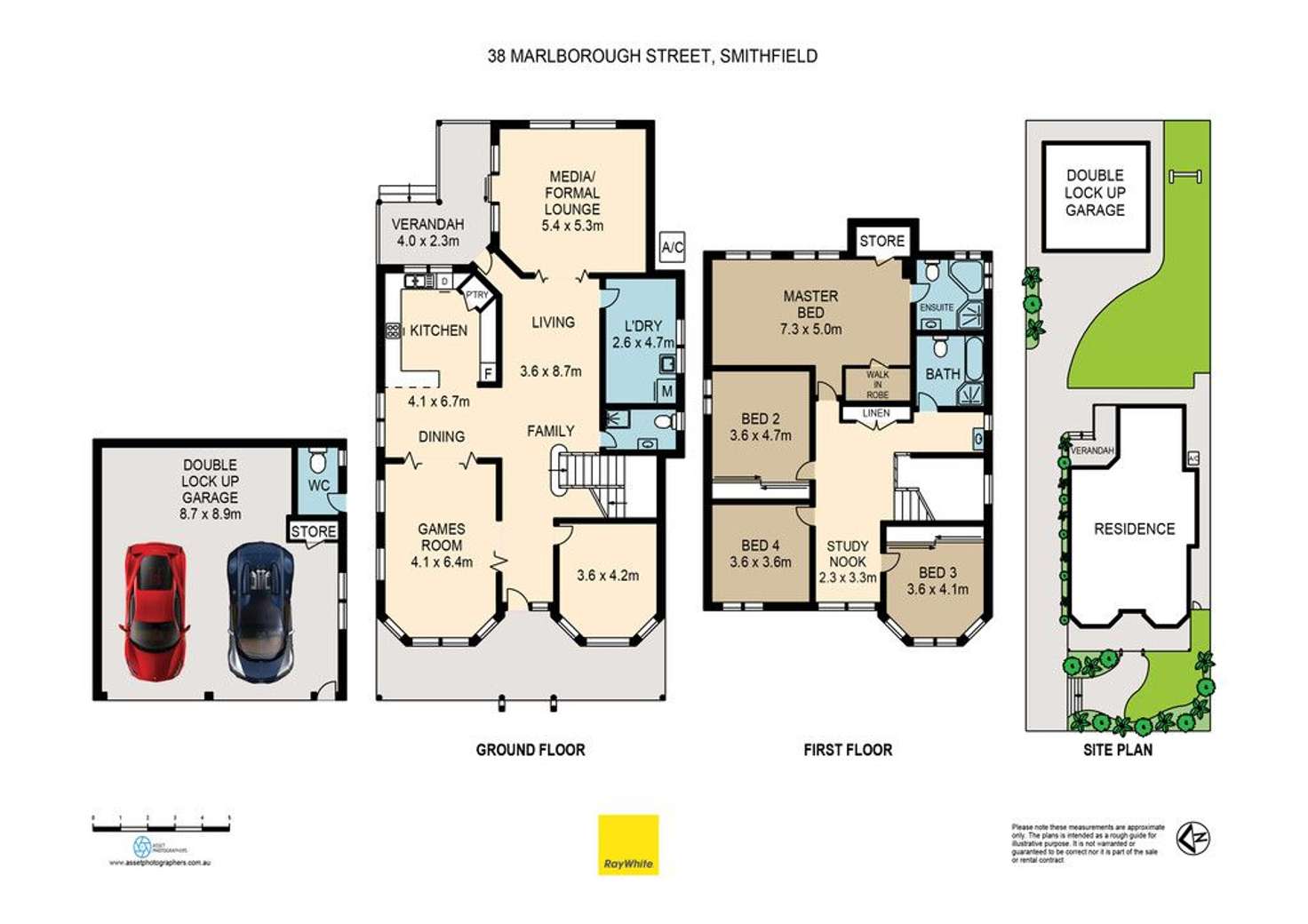 Floorplan of Homely house listing, 38 Marlborough Street, Smithfield NSW 2164