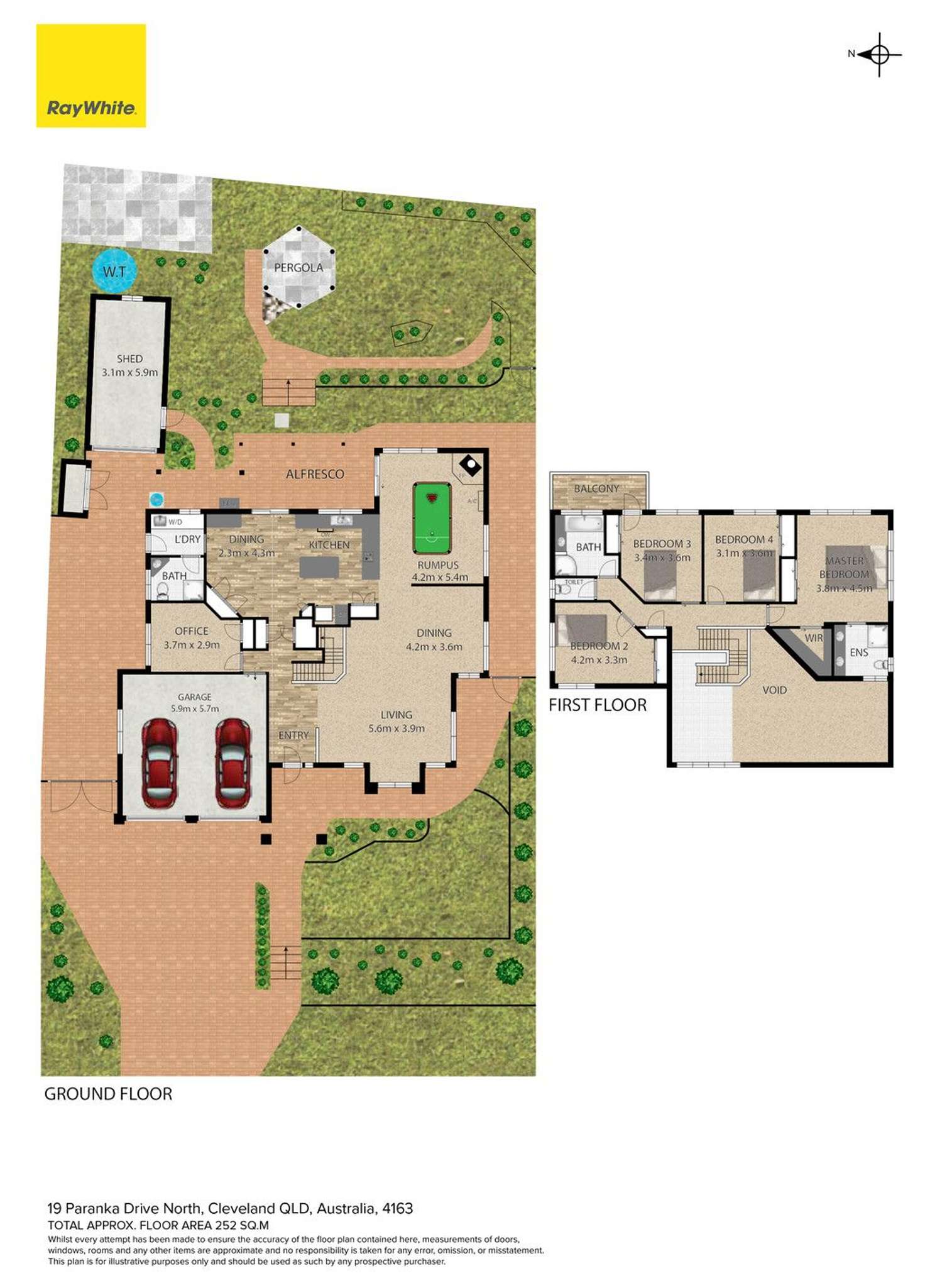 Floorplan of Homely house listing, 19 Paranka Drive North (OFF SOUTH STREET), Cleveland QLD 4163