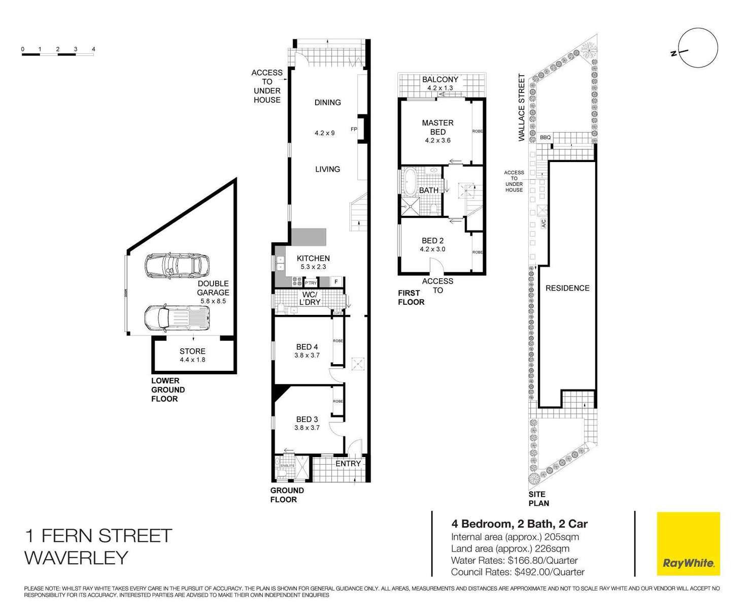 Floorplan of Homely house listing, 1 Fern Street, Waverley NSW 2024