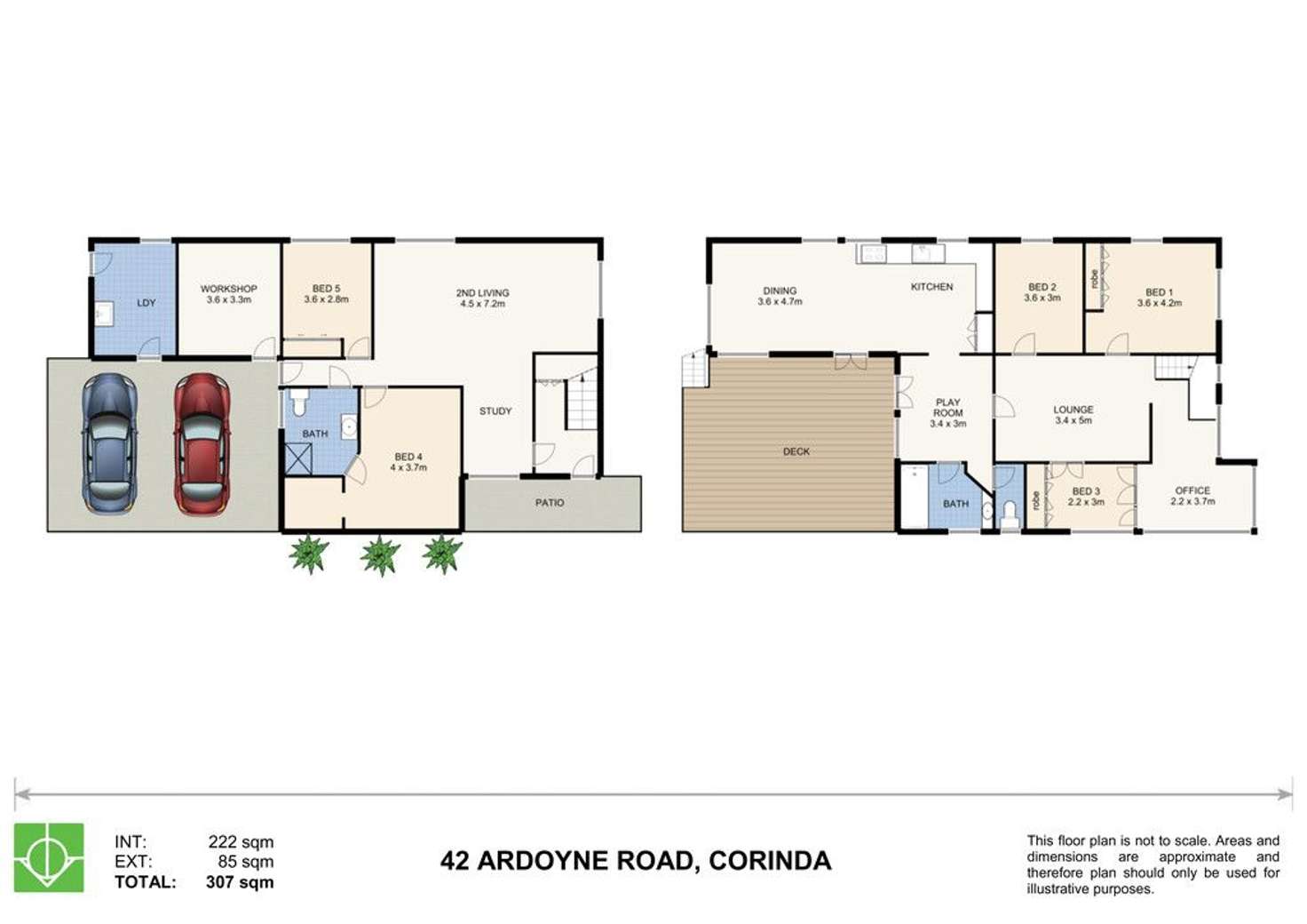 Floorplan of Homely house listing, 42 Ardoyne Road, Corinda QLD 4075