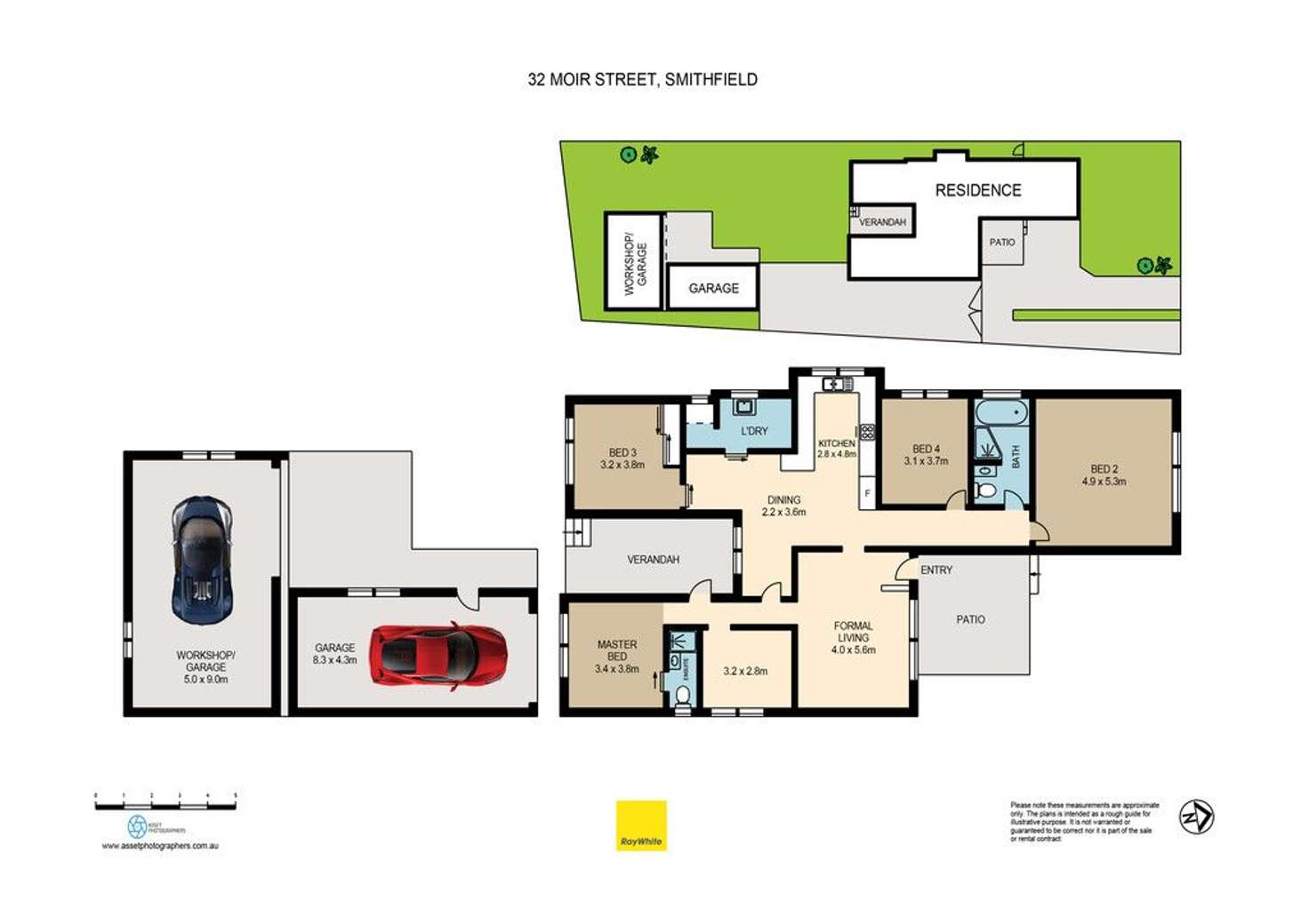 Floorplan of Homely house listing, 32 Moir Street, Smithfield NSW 2164