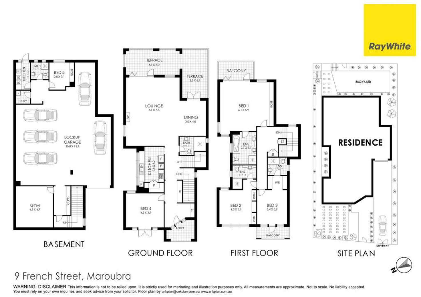 Floorplan of Homely house listing, 9 French Street, Maroubra NSW 2035