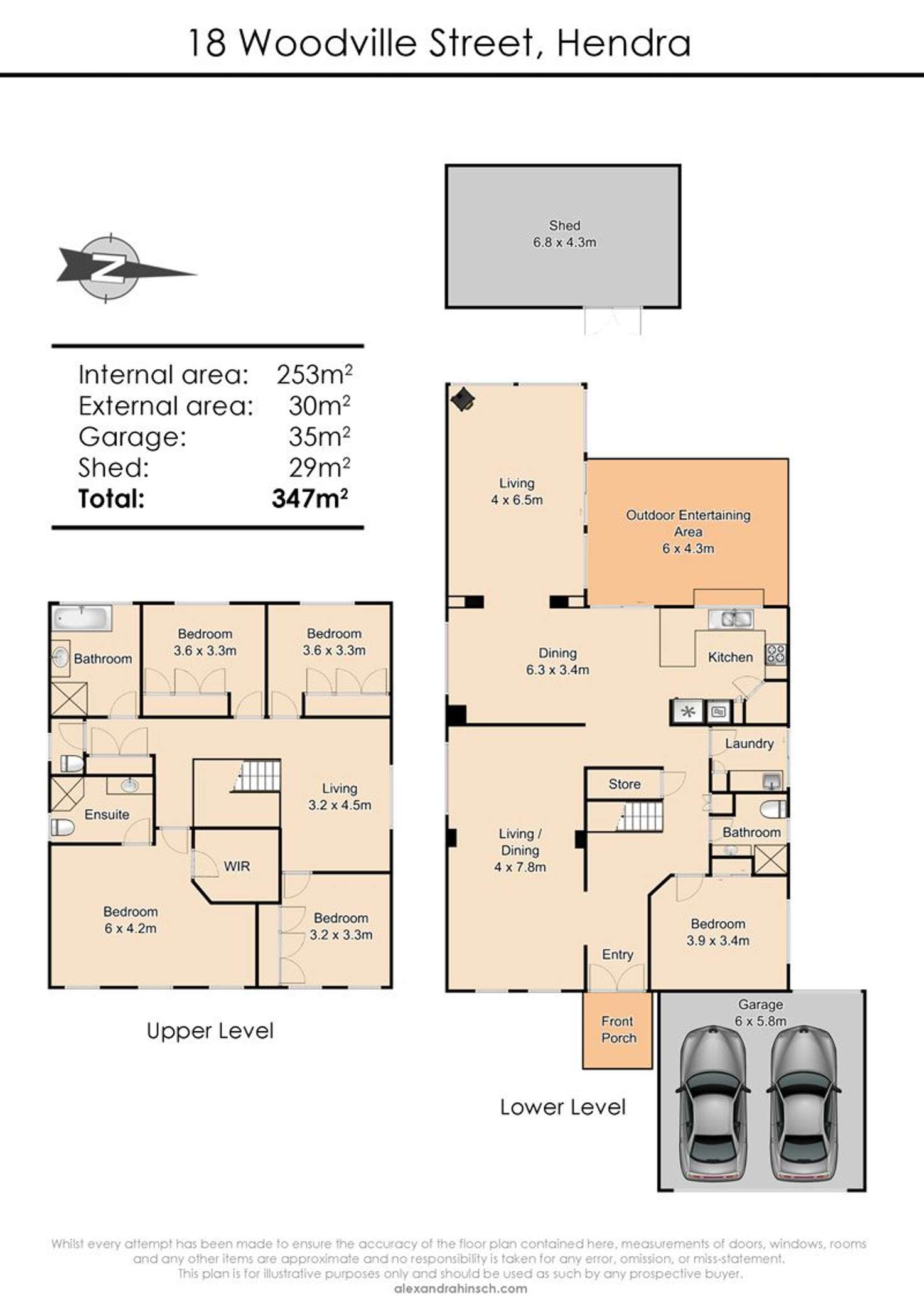 Floorplan of Homely house listing, 18 Woodville Street, Hendra QLD 4011