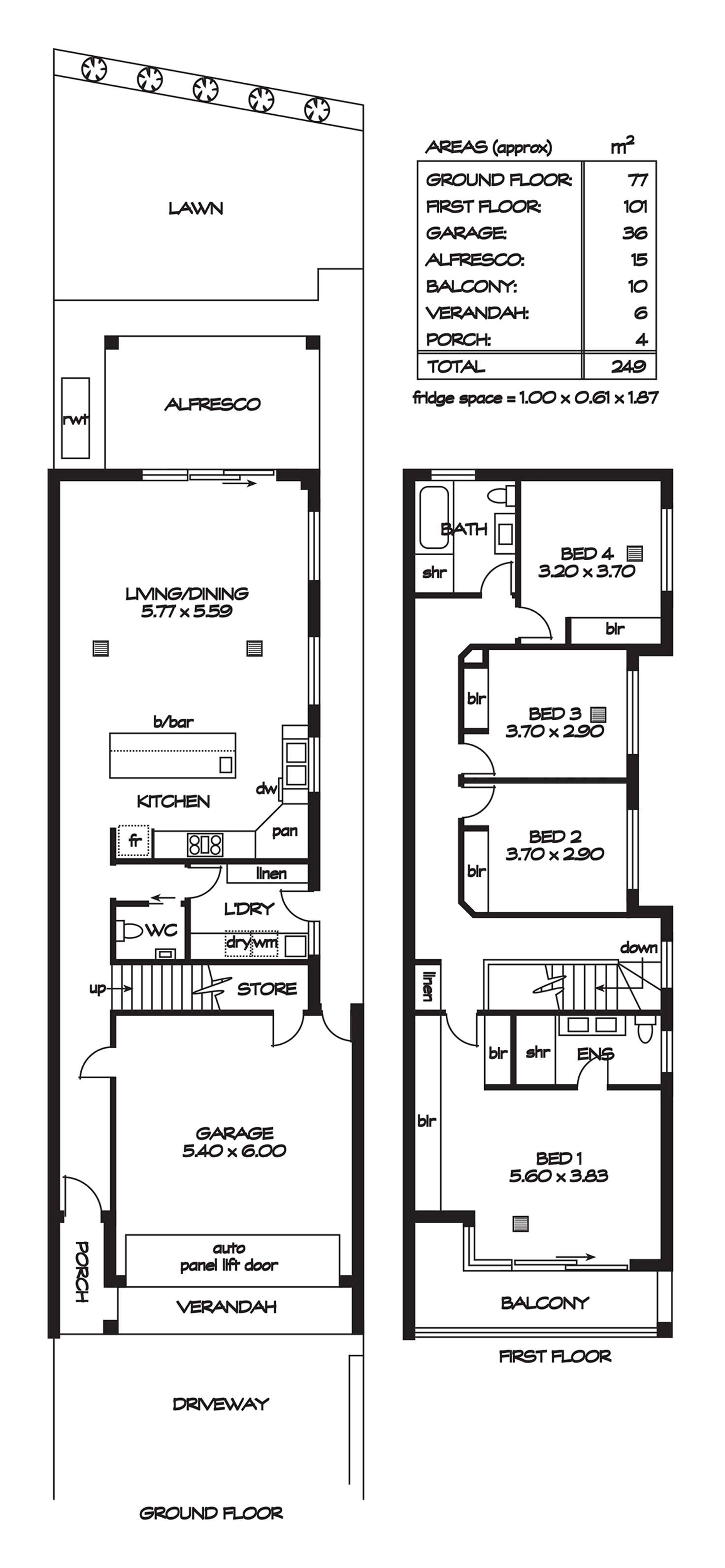 Floorplan of Homely house listing, 18B James Street, Campbelltown SA 5074