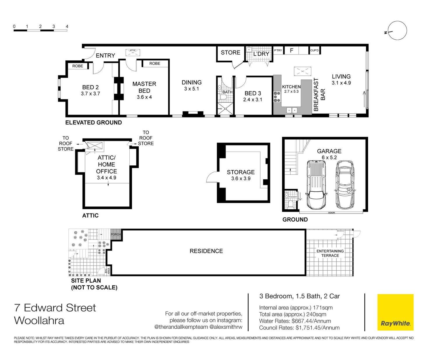 Floorplan of Homely house listing, 7 Edward Street, Woollahra NSW 2025