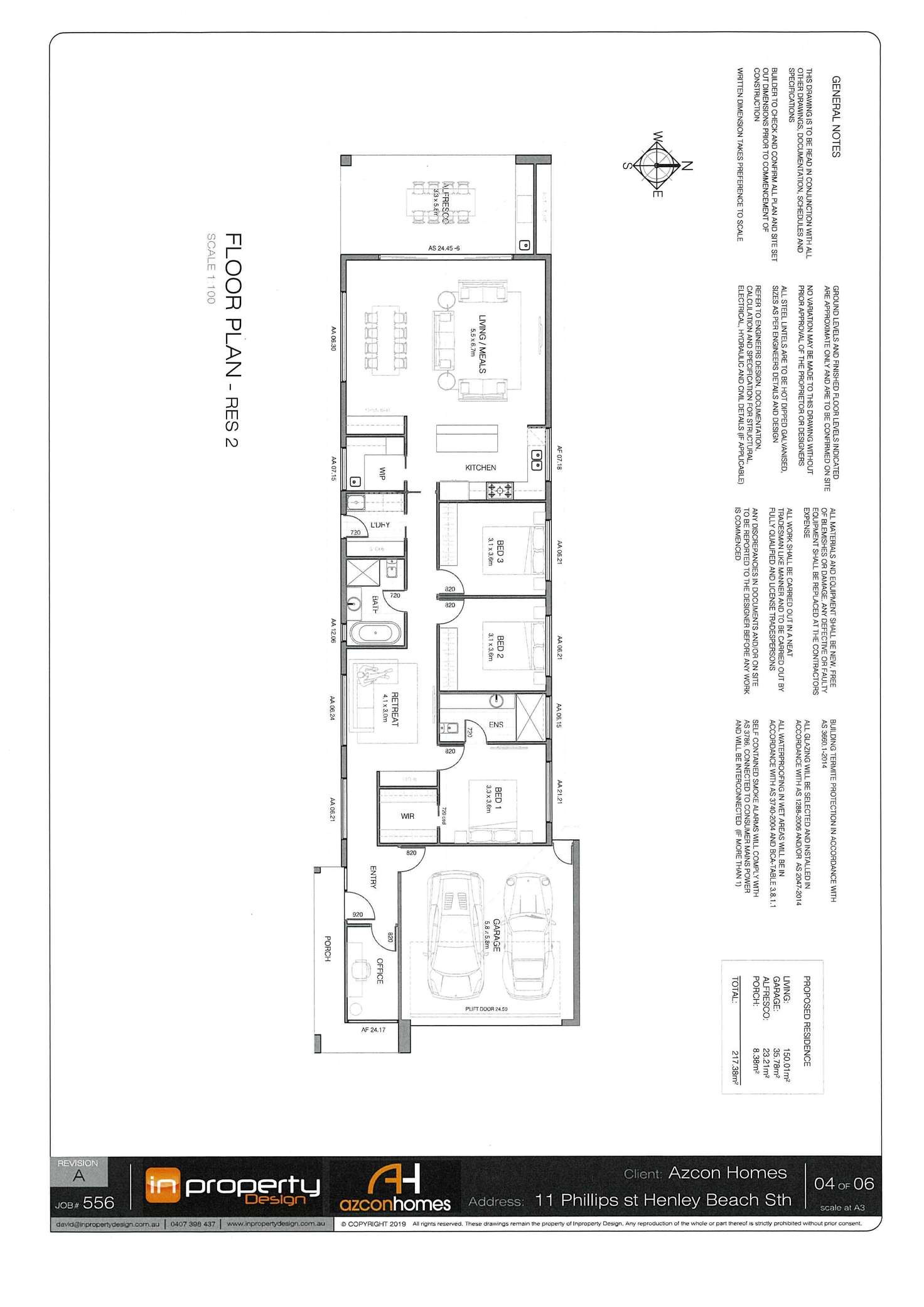 Floorplan of Homely house listing, 9 Phillips Street, Henley Beach South SA 5022
