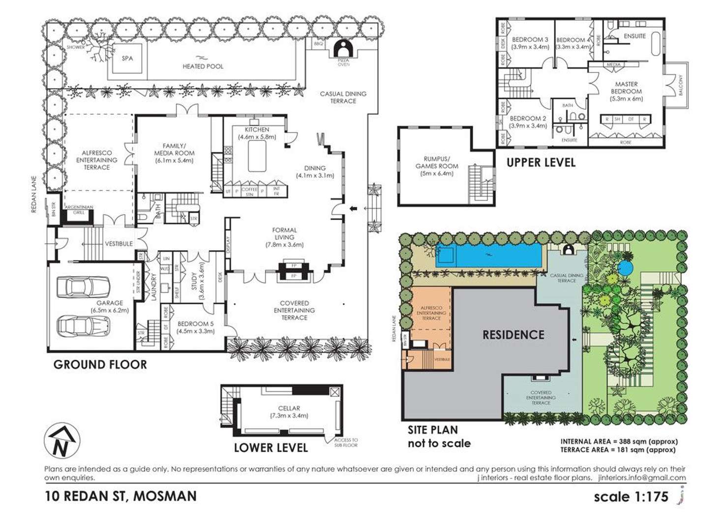 Floorplan of Homely house listing, 10 Redan Street, Mosman NSW 2088