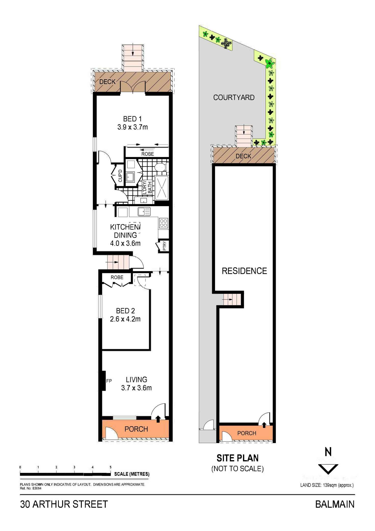 Floorplan of Homely house listing, 30 Arthur Street, Balmain NSW 2041