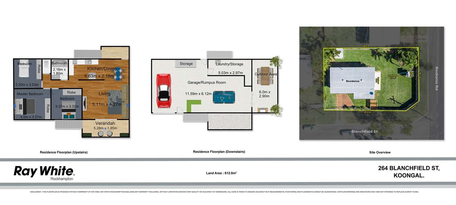 Floorplan of Homely house listing, 264 Blanchfield Street, Koongal QLD 4701