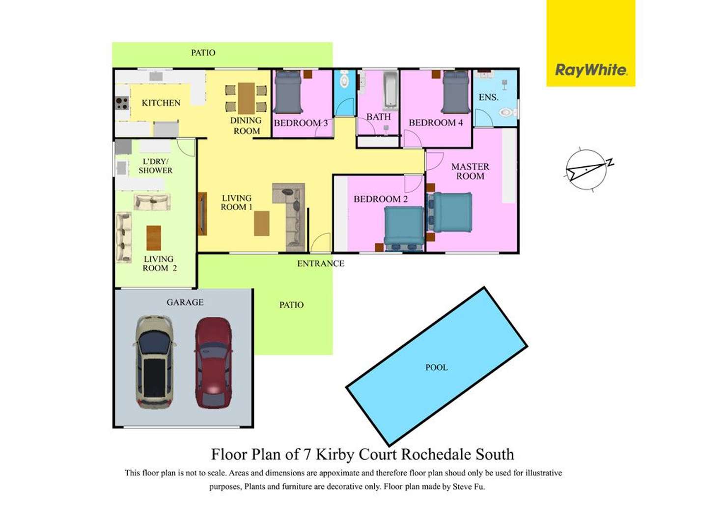 Floorplan of Homely house listing, 7 Kirby Court, Rochedale South QLD 4123