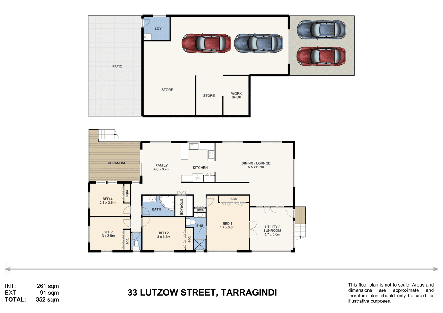 Floorplan of Homely house listing, 33 Lutzow Street, Tarragindi QLD 4121