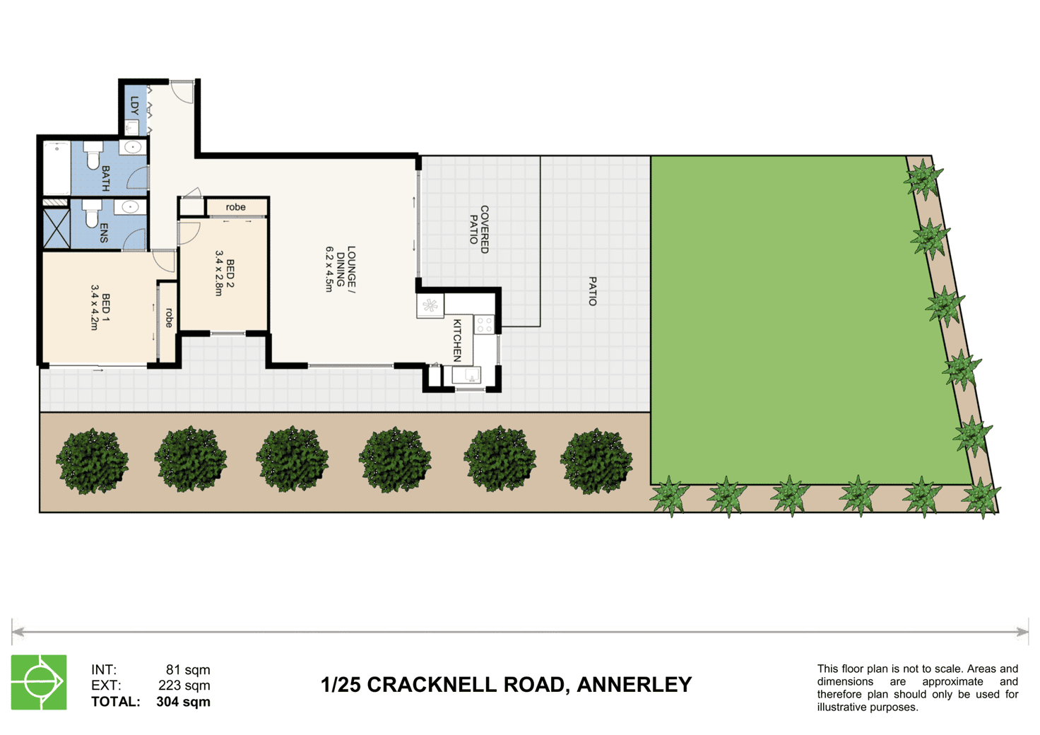 Floorplan of Homely unit listing, 1/25 Cracknell Road, Annerley QLD 4103