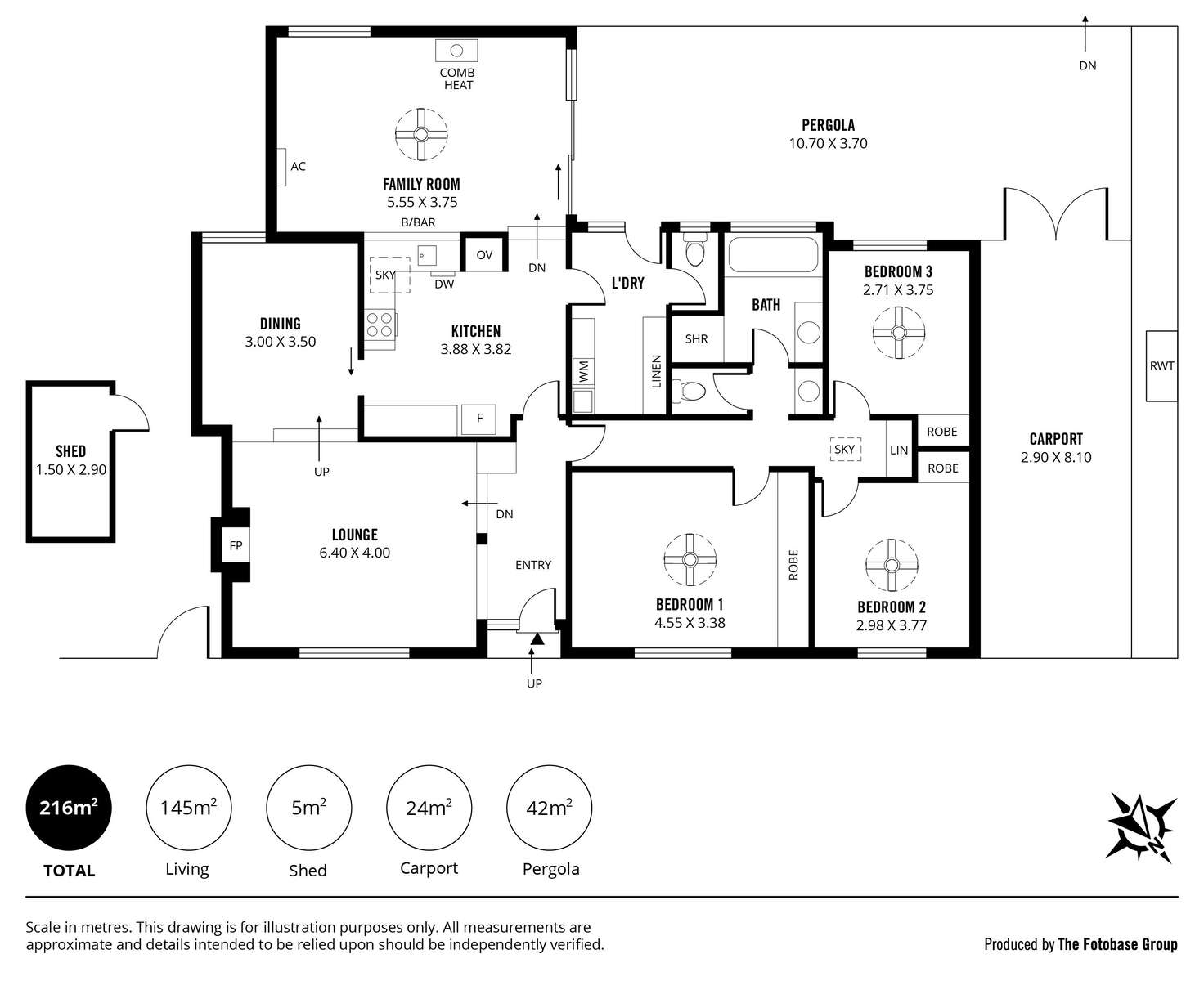 Floorplan of Homely house listing, 5 Grevillea Road, Aberfoyle Park SA 5159