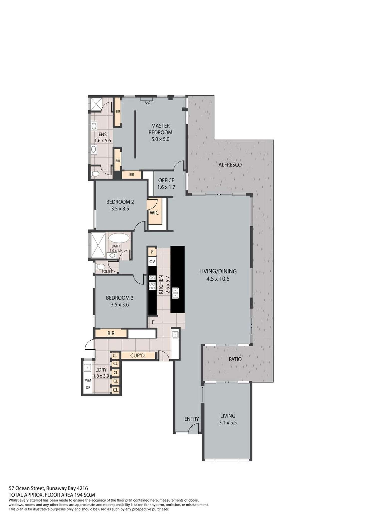 Floorplan of Homely house listing, 57 Ocean Street, Runaway Bay QLD 4216