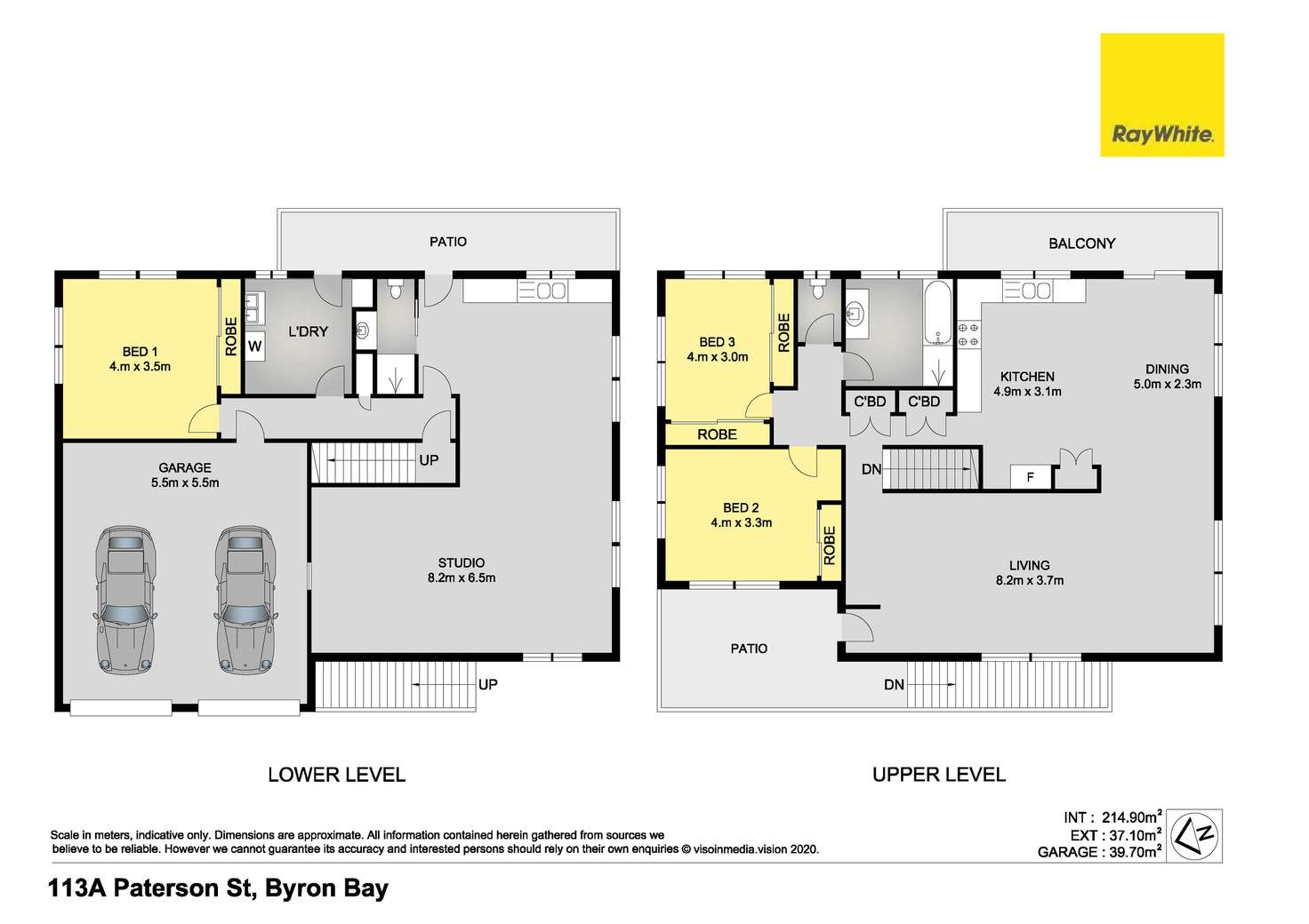 Floorplan of Homely house listing, 113A Paterson Street, Byron Bay NSW 2481