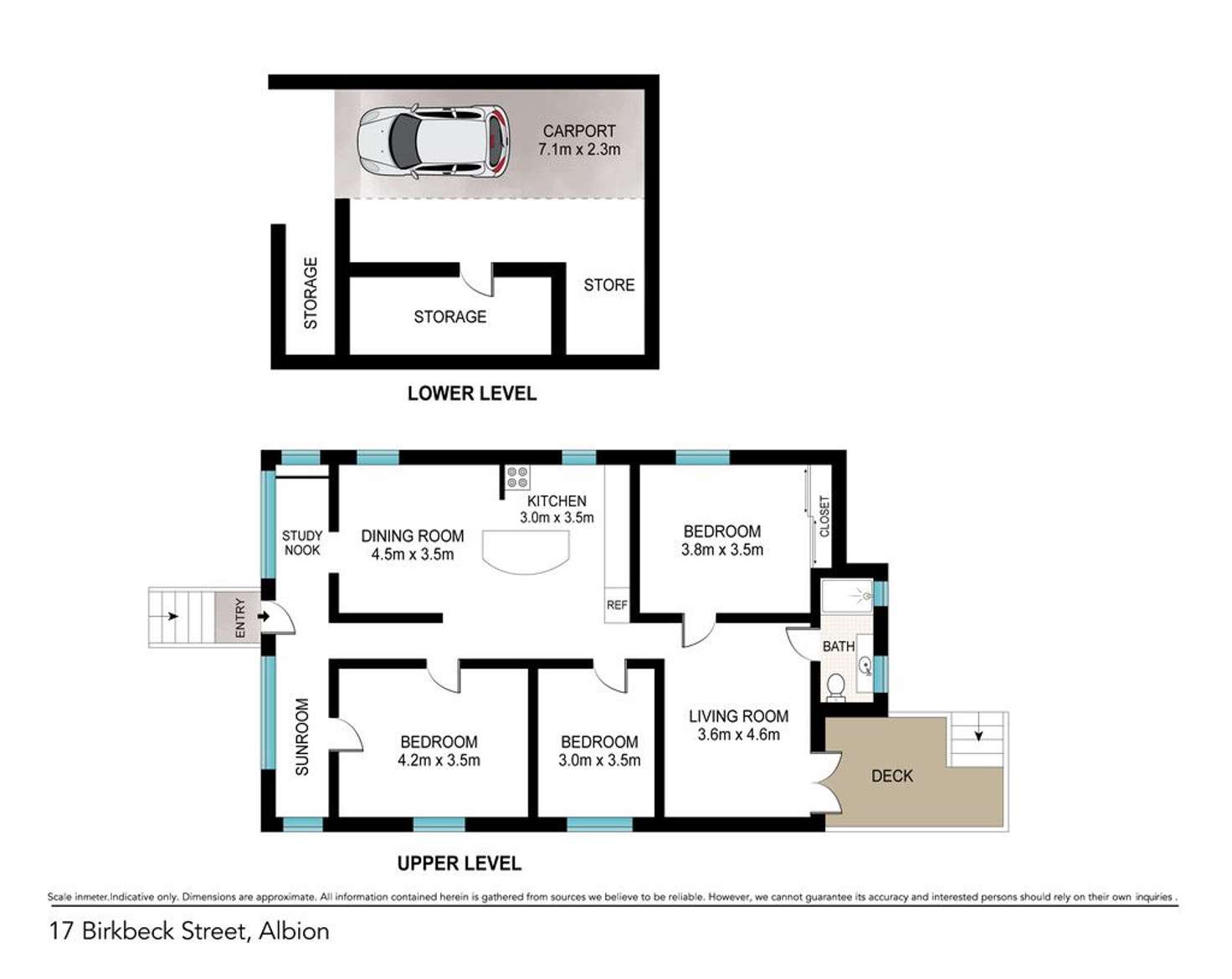 Floorplan of Homely house listing, 17 Birkbeck Street, Albion QLD 4010
