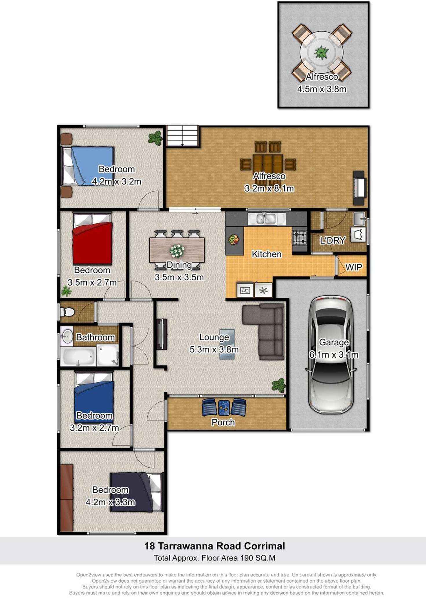 Floorplan of Homely house listing, 18 Tarrawanna Road, Corrimal NSW 2518