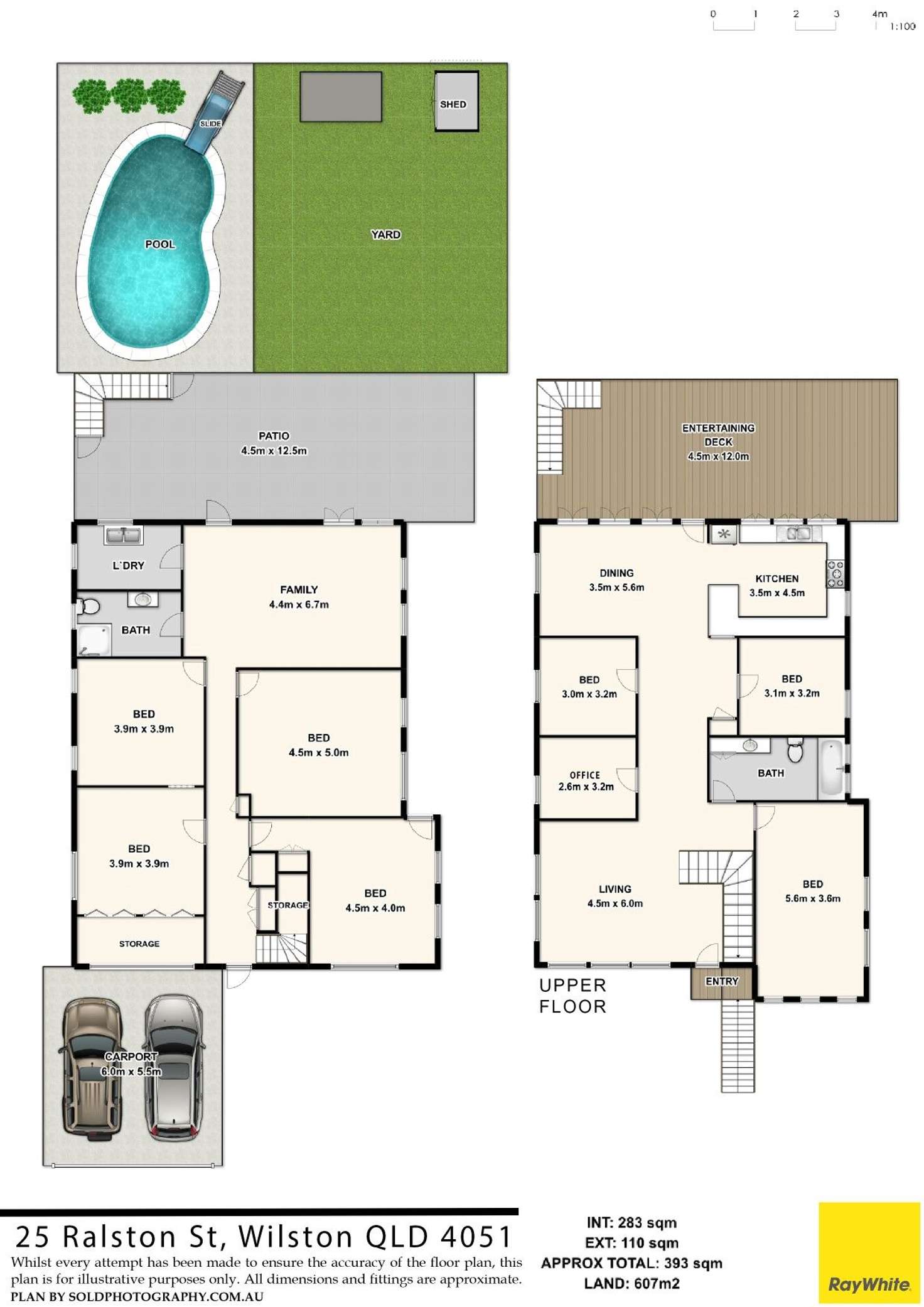 Floorplan of Homely house listing, 25 Ralston Street, Wilston QLD 4051