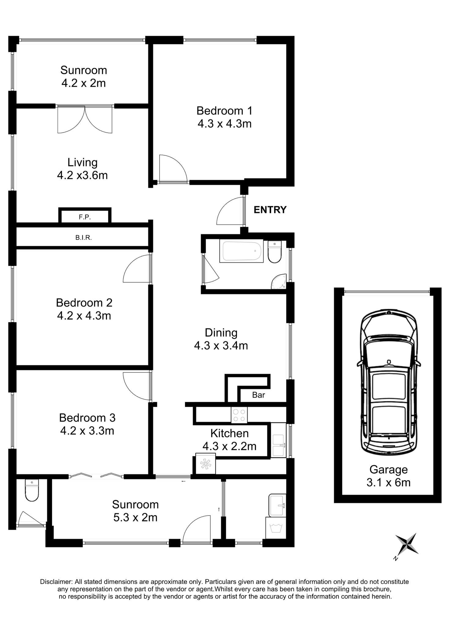 Floorplan of Homely house listing, 16 Dalcassia Street, Hurstville NSW 2220