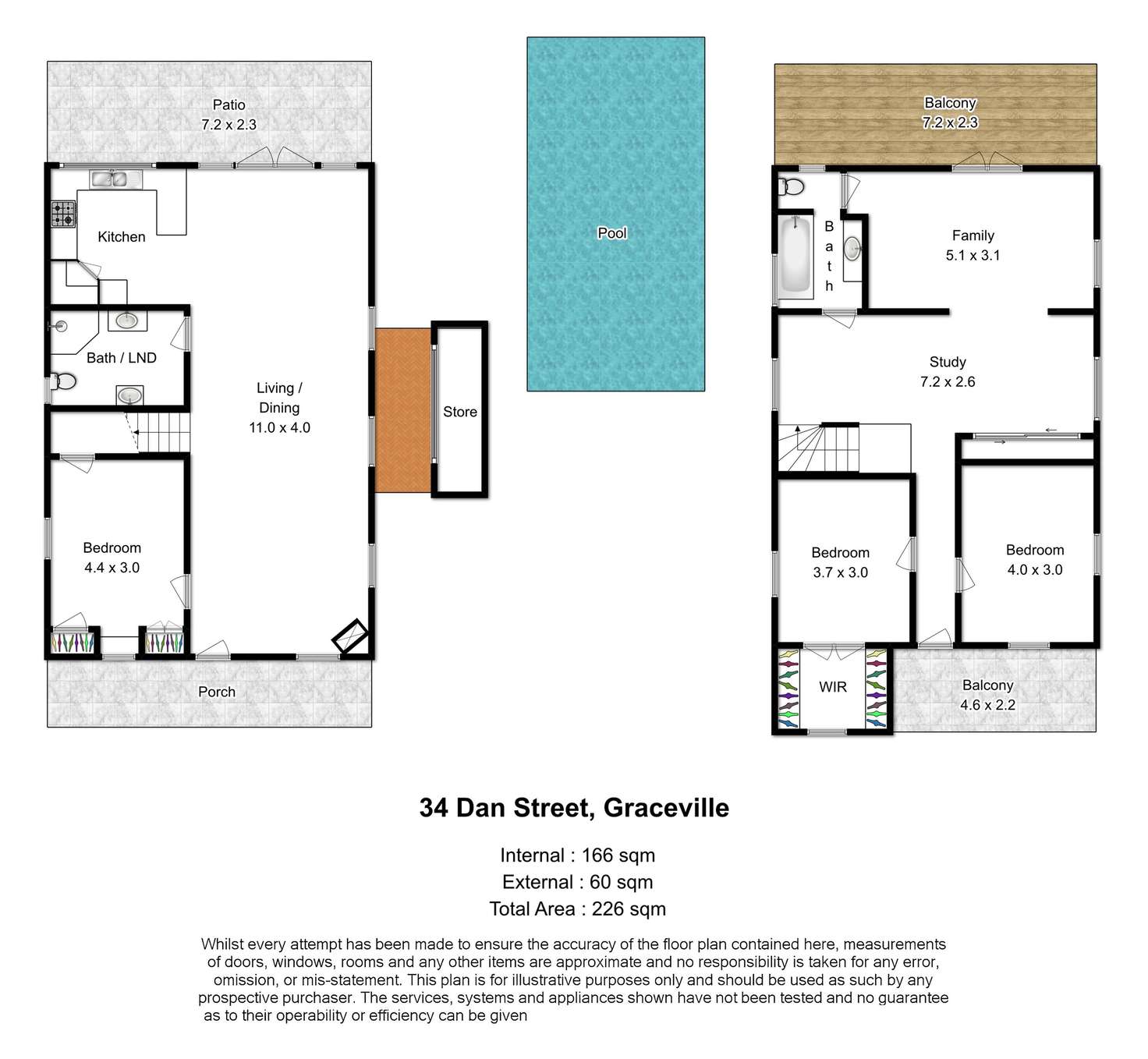 Floorplan of Homely house listing, 34 Dan Street, Graceville QLD 4075