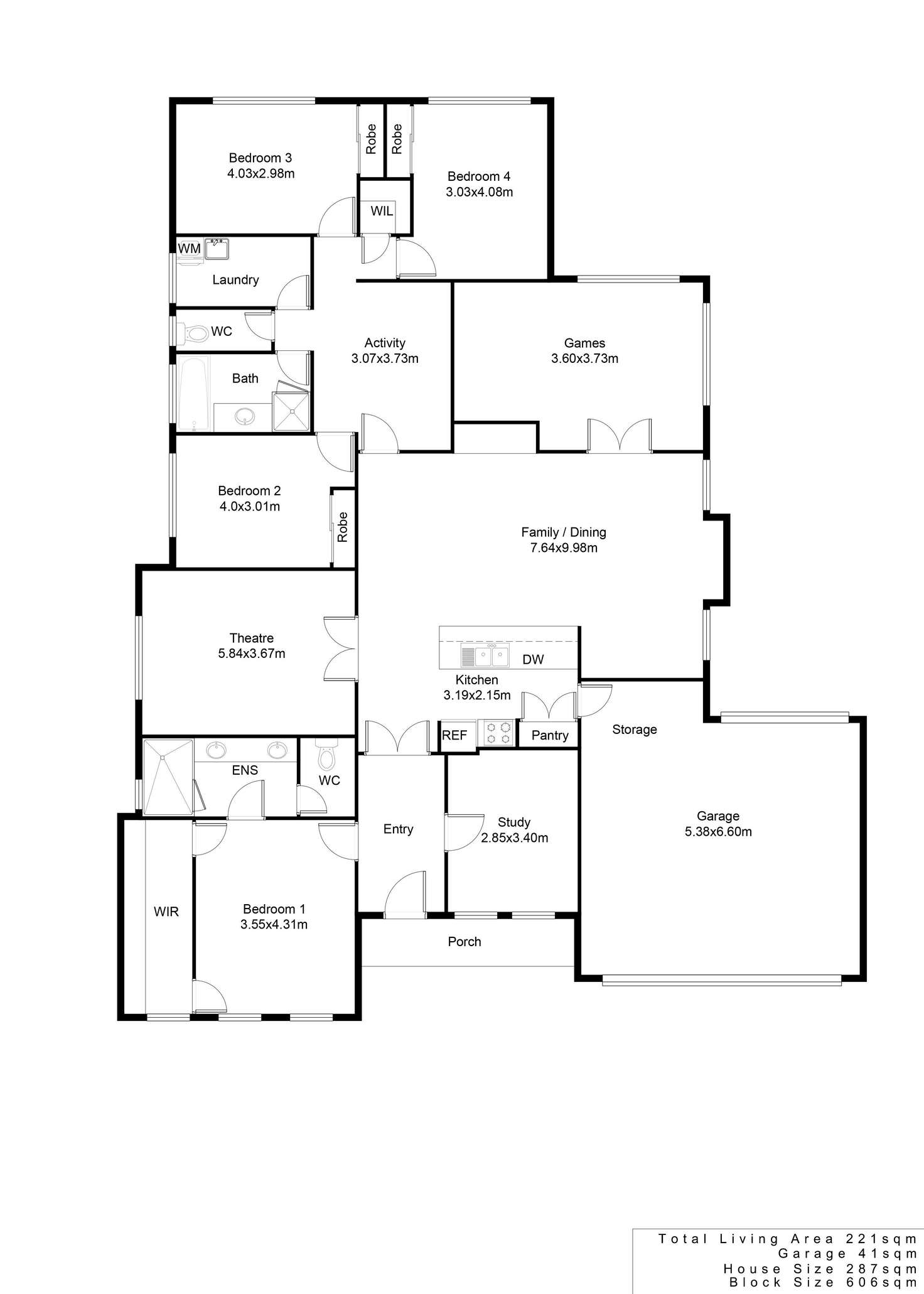 Floorplan of Homely house listing, 31 Dalecross Avenue, Madeley WA 6065