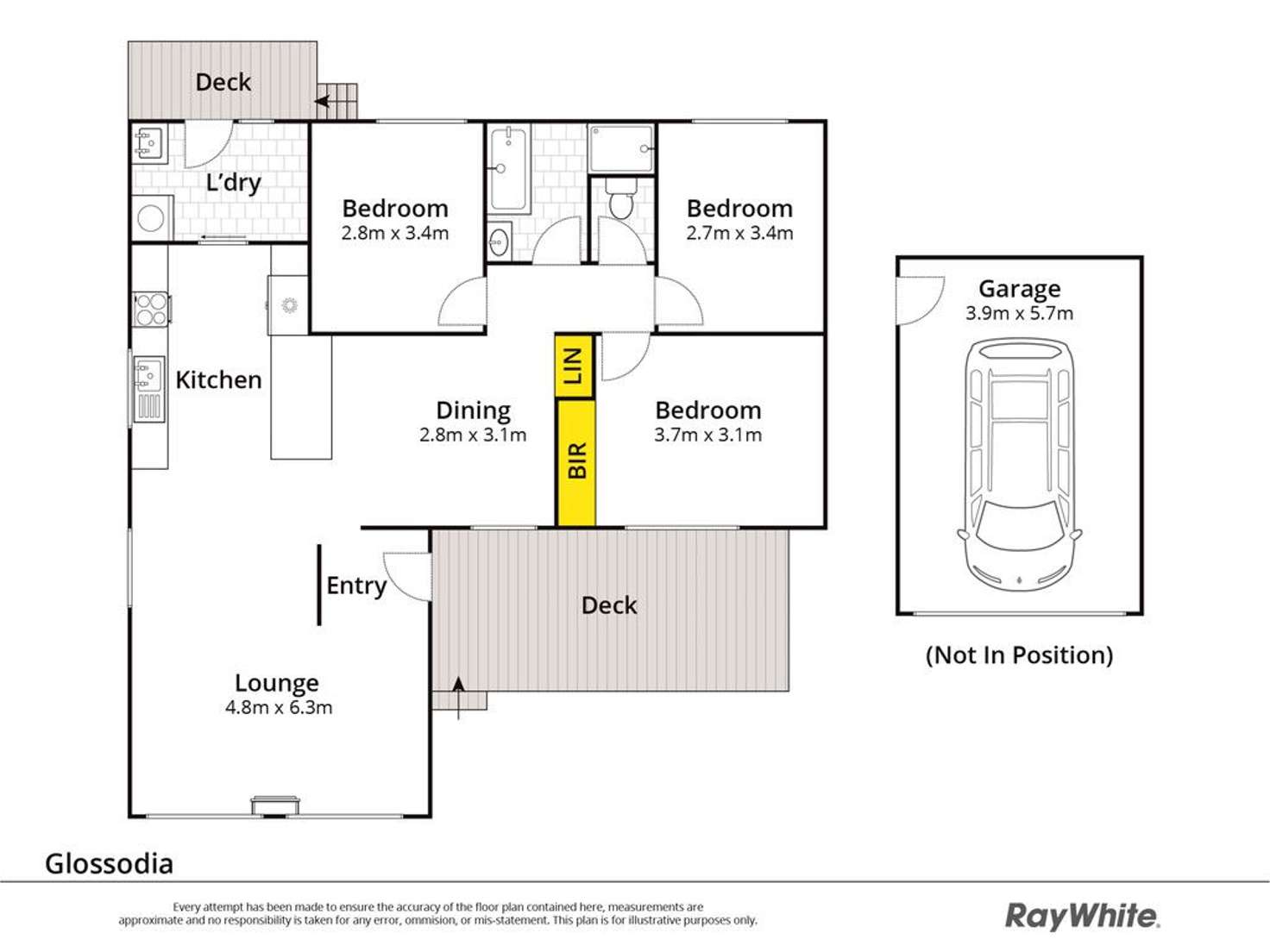 Floorplan of Homely house listing, 27 Mitchell Drive, Glossodia NSW 2756