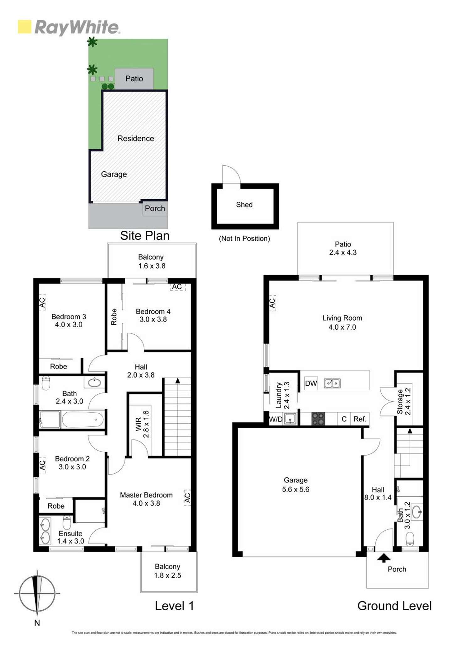 Floorplan of Homely townhouse listing, 22/32 Adrian Street, Chadstone VIC 3148