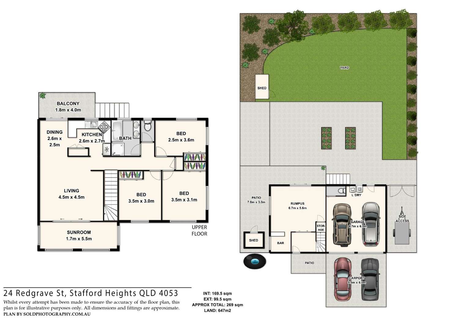 Floorplan of Homely house listing, 24 Redgrave Street, Stafford Heights QLD 4053