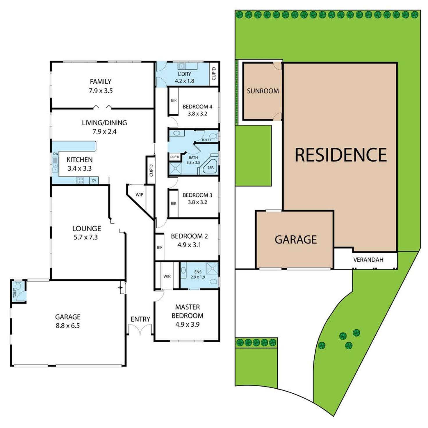 Floorplan of Homely house listing, 26 Thorby Avenue, Dubbo NSW 2830