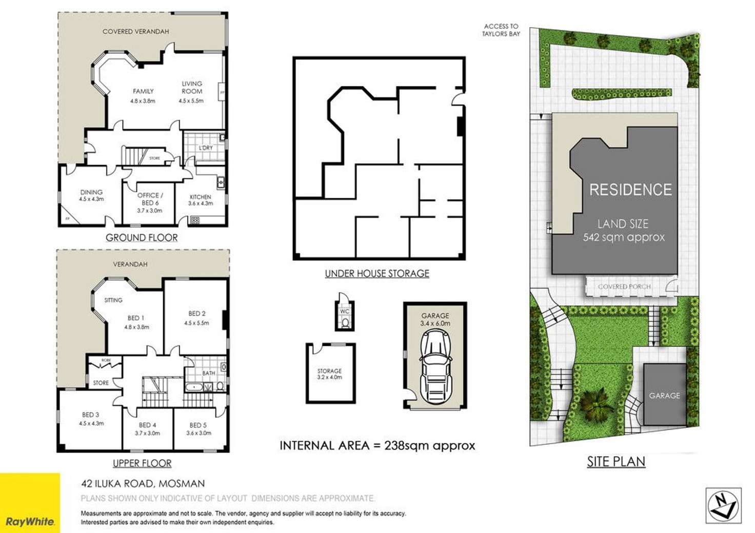 Floorplan of Homely house listing, 42 Iluka Road, Mosman NSW 2088