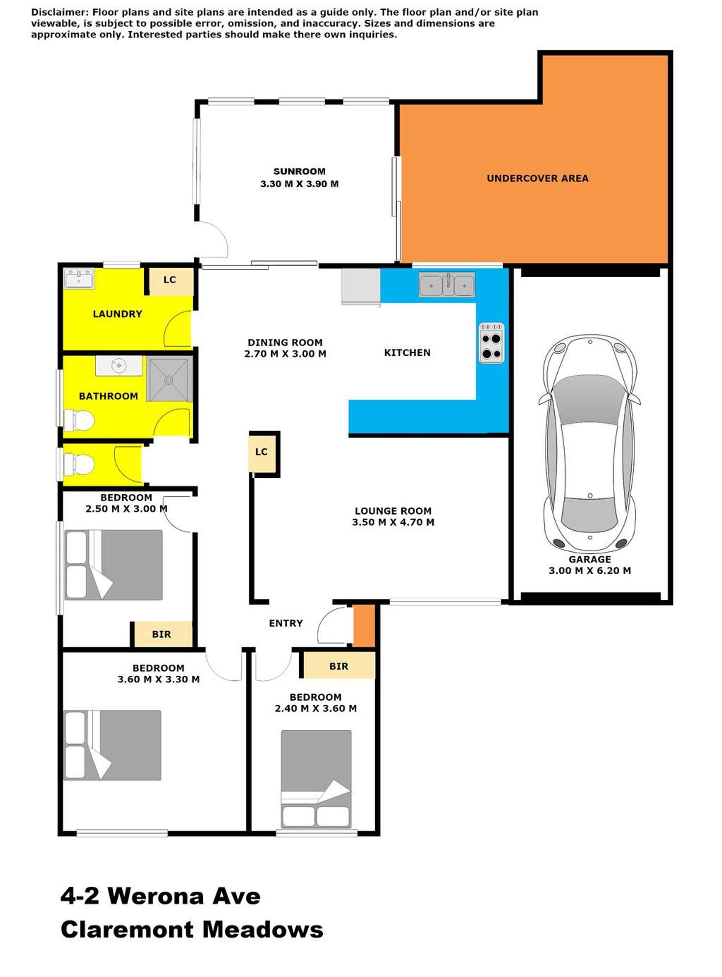 Floorplan of Homely house listing, 4/2 Werona Avenue, Claremont Meadows NSW 2747