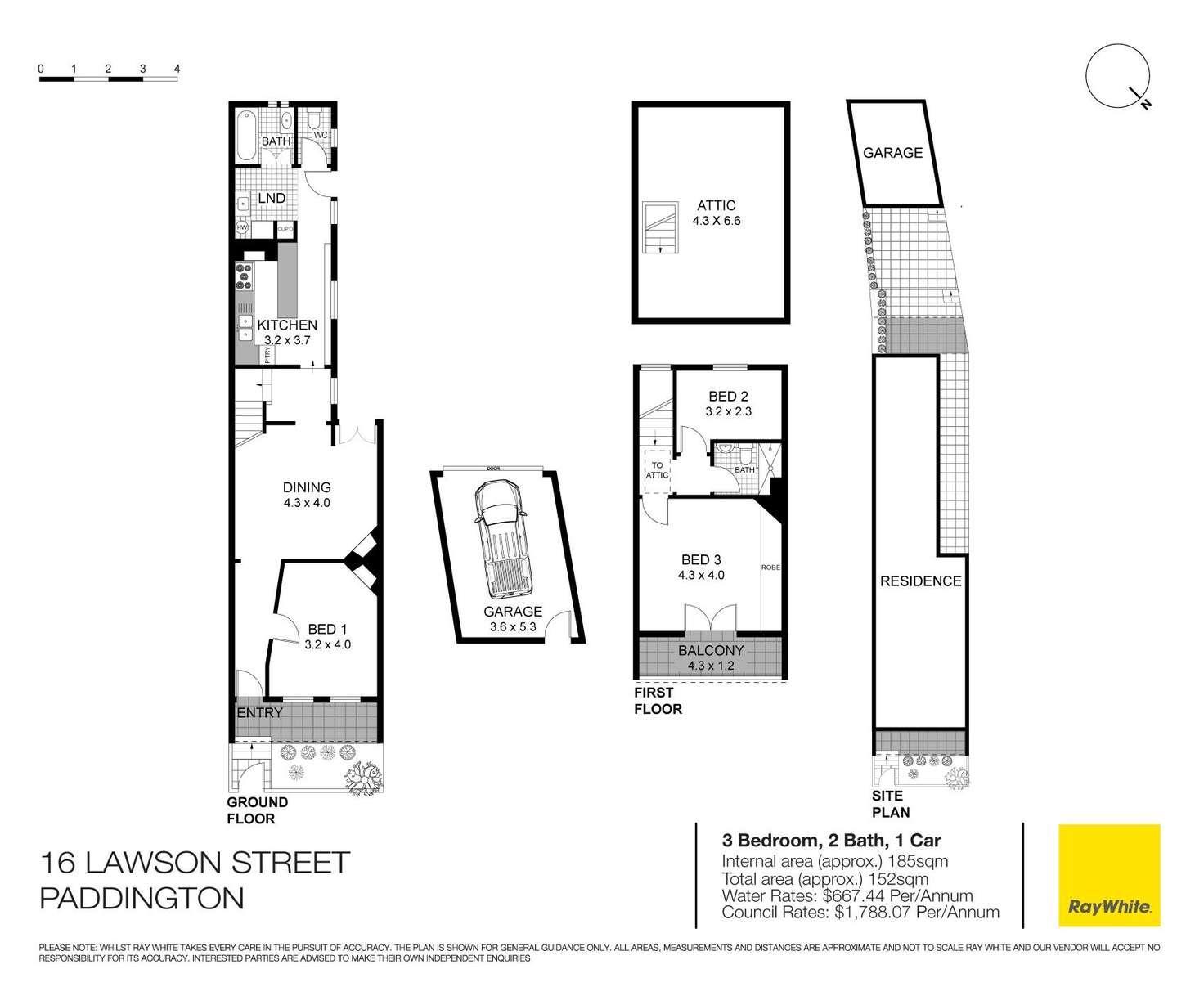 Floorplan of Homely house listing, 16 Lawson Street, Paddington NSW 2021