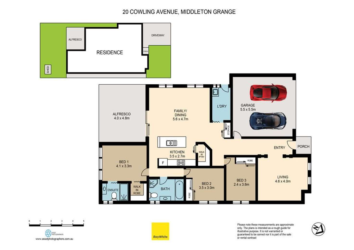 Floorplan of Homely house listing, 20 Cowling Avenue, Middleton Grange NSW 2171