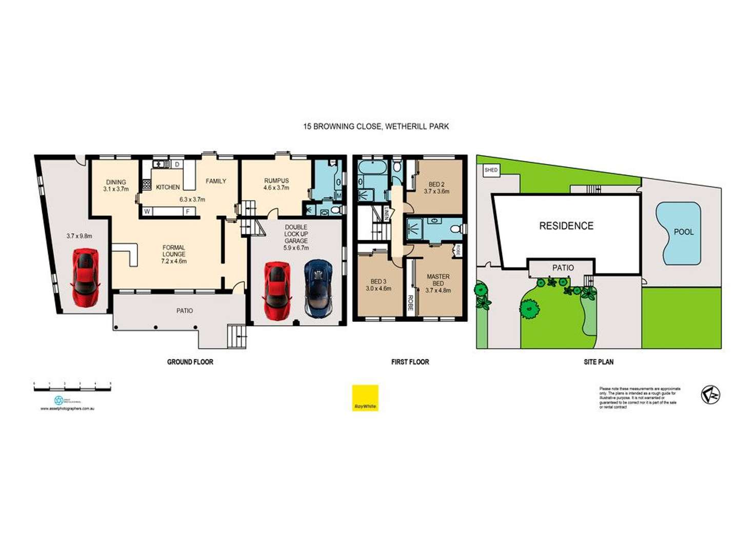 Floorplan of Homely house listing, 15 Browning Close, Wetherill Park NSW 2164