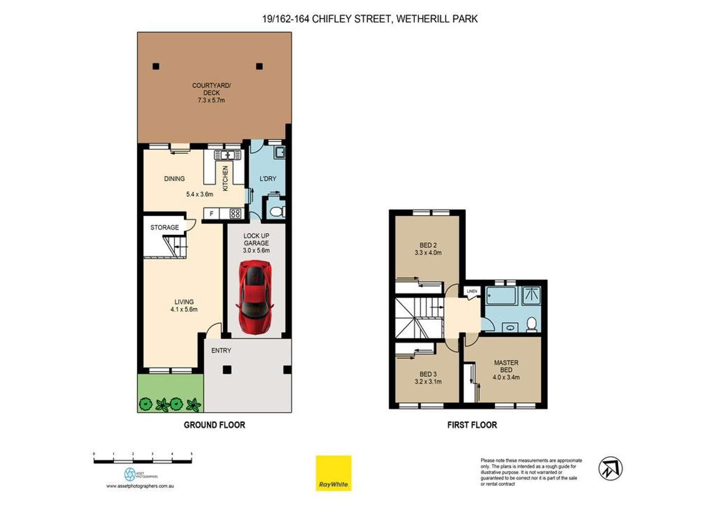 Floorplan of Homely townhouse listing, 19/162-164 Chifley Street, Wetherill Park NSW 2164
