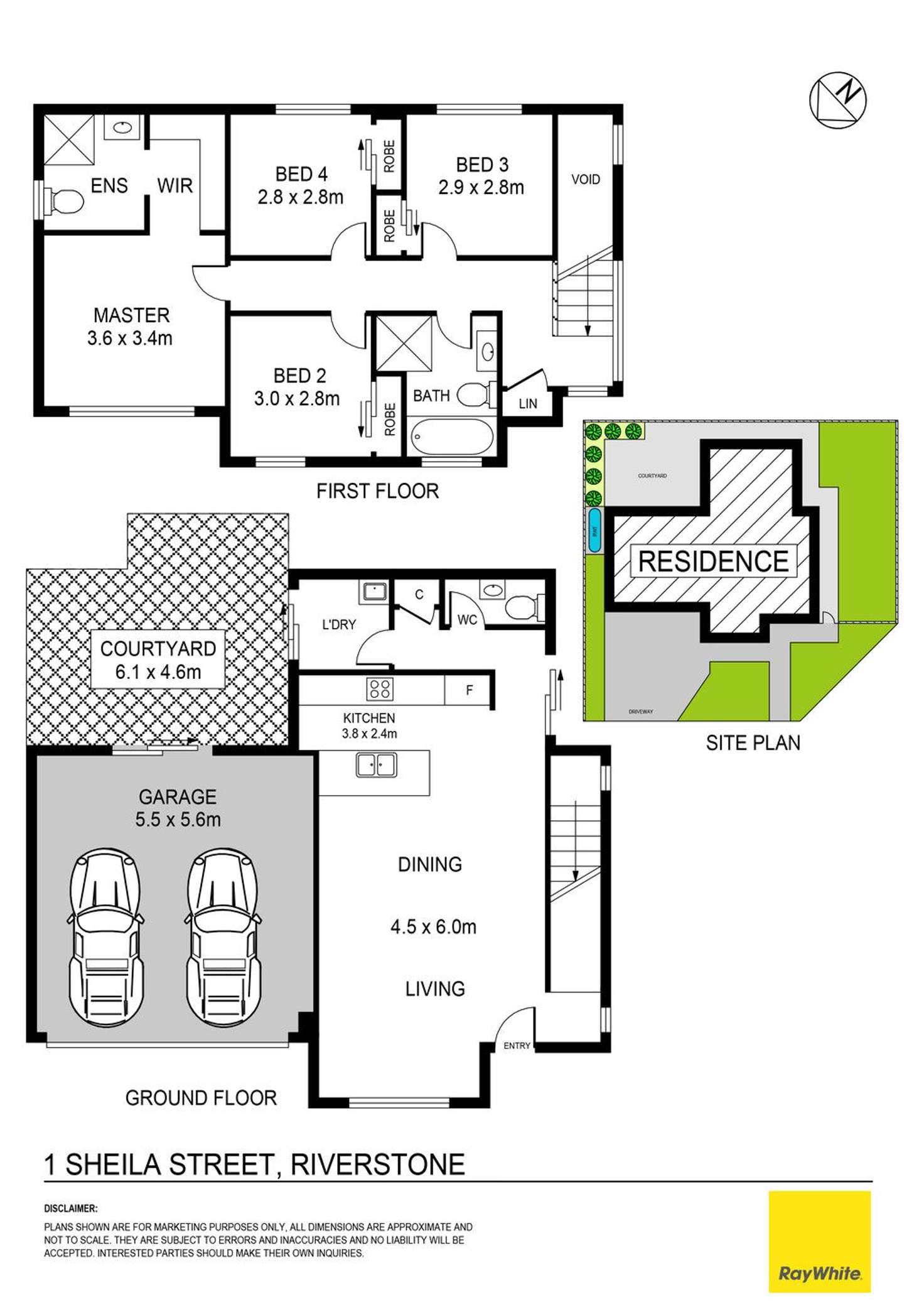 Floorplan of Homely house listing, 1 Sheila Street, Riverstone NSW 2765