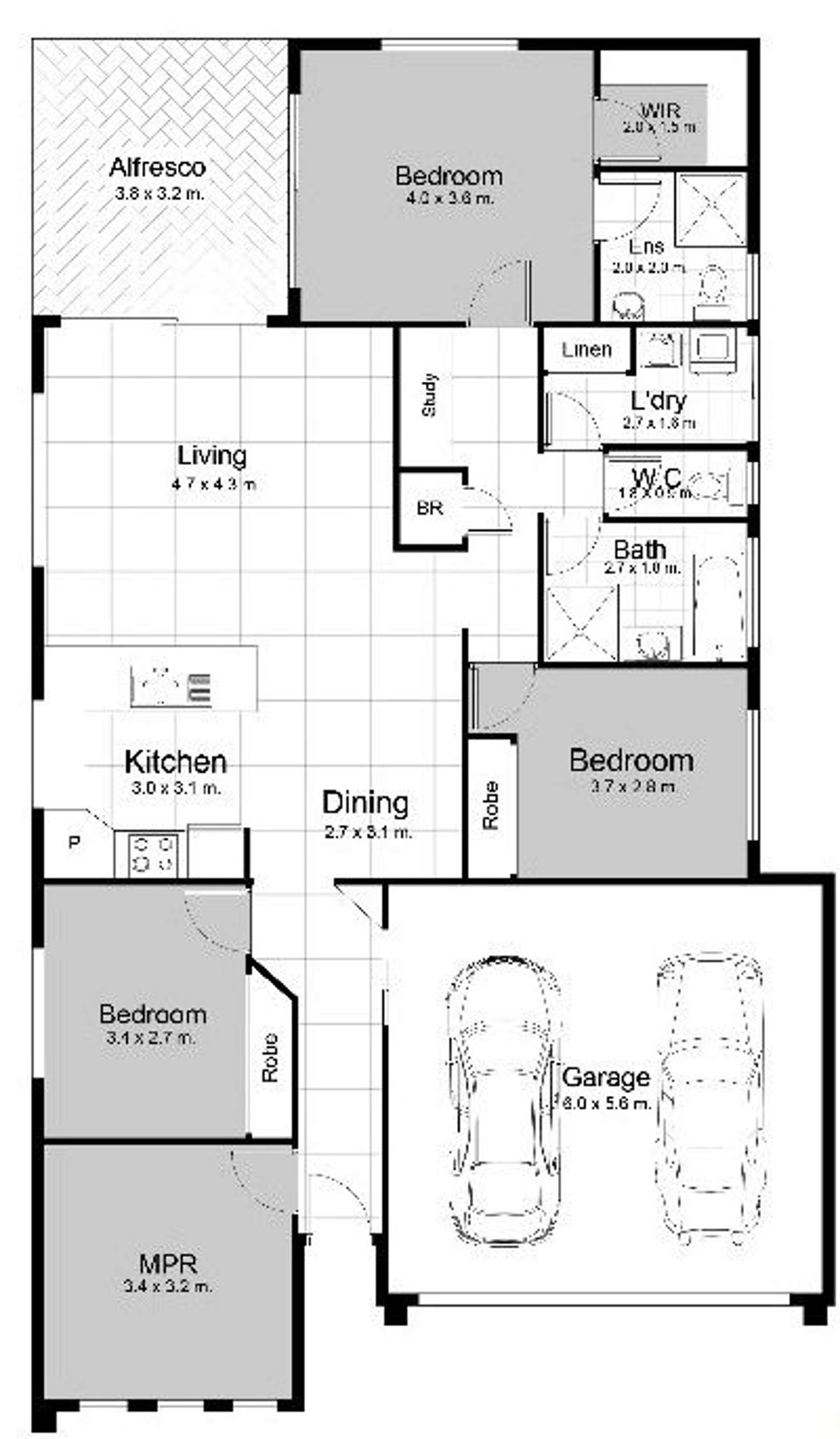 Floorplan of Homely house listing, 8 Warrego Street, Sippy Downs QLD 4556
