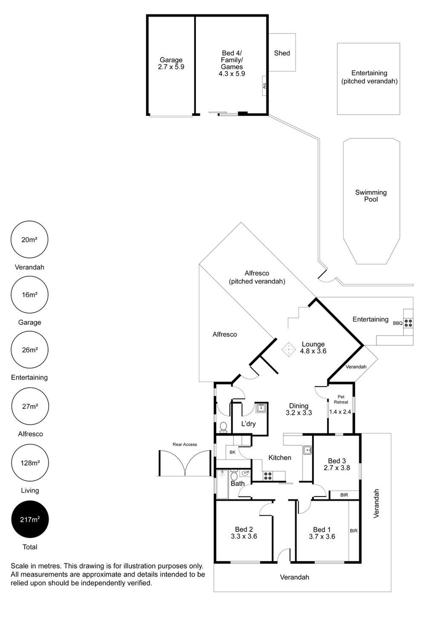 Floorplan of Homely house listing, 16 Magarey Street, Largs North SA 5016