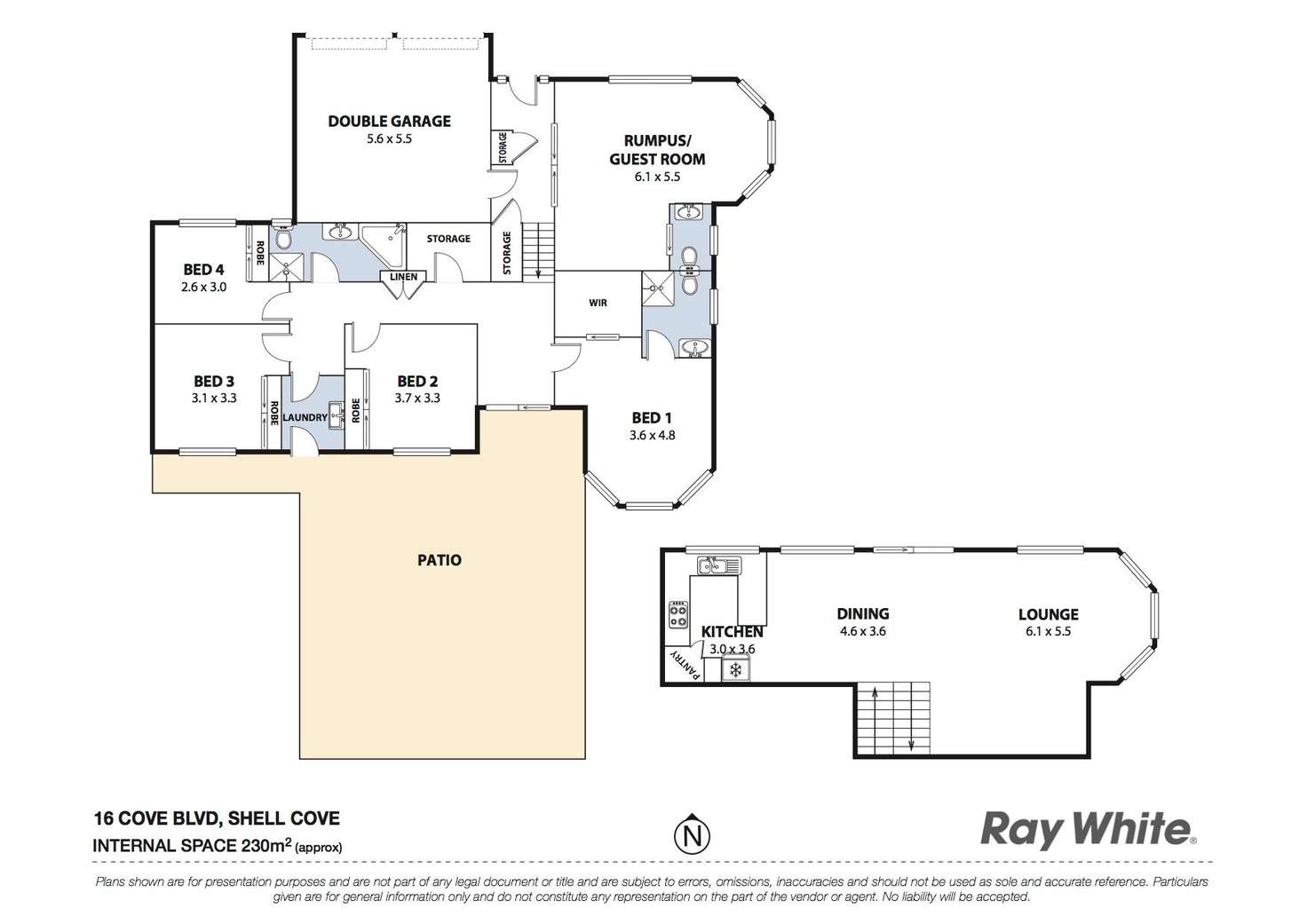 Floorplan of Homely house listing, 16 Cove Boulevard, Shell Cove NSW 2529